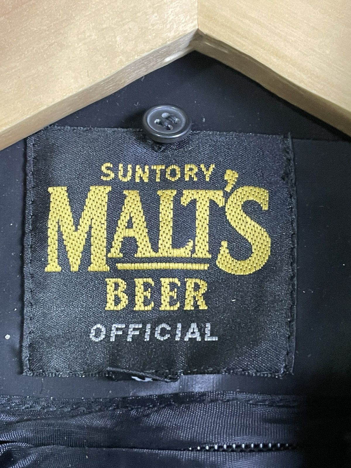 Designer × Japanese Brand × Vintage Suntory Malts Nylon Jacket Coat (38) Size US L / EU 52-54 / 3 - 8 Thumbnail