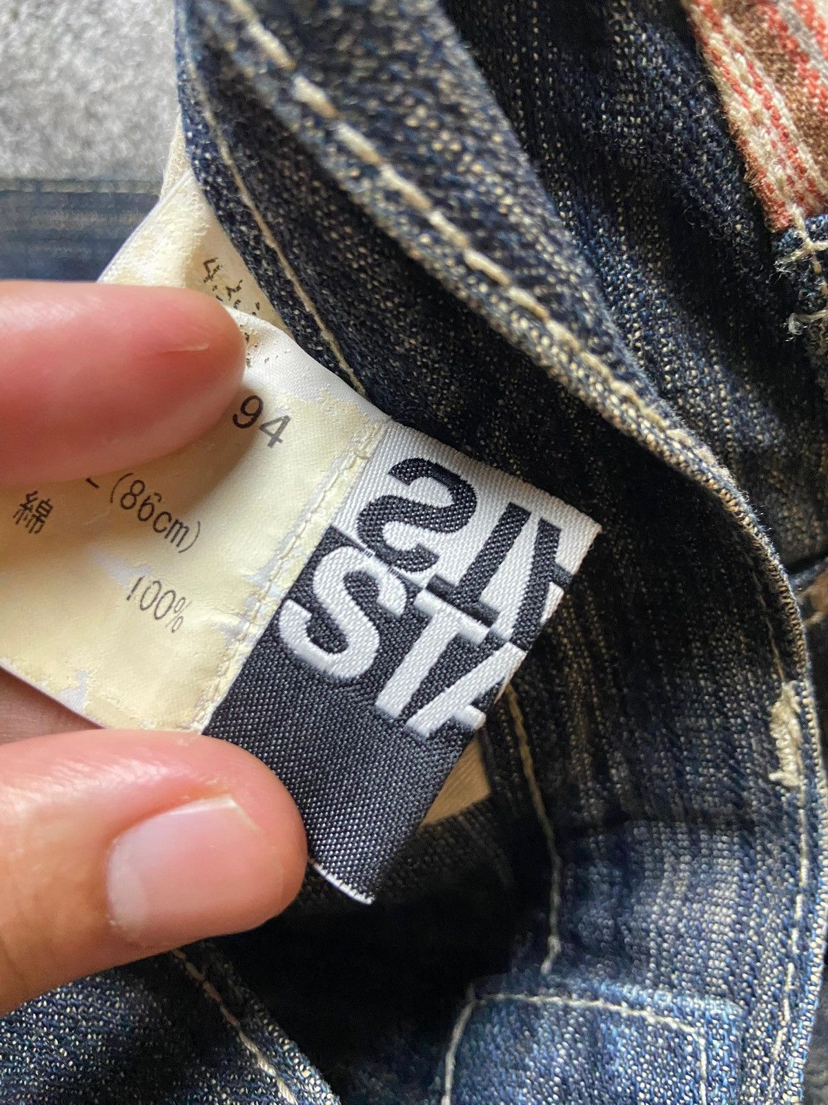 Fashion Victim × Japanese Brand × Vintage Vintage STARE Japanese Brand Distressed Denim Jeans (122) Size US 35 - 6 Thumbnail