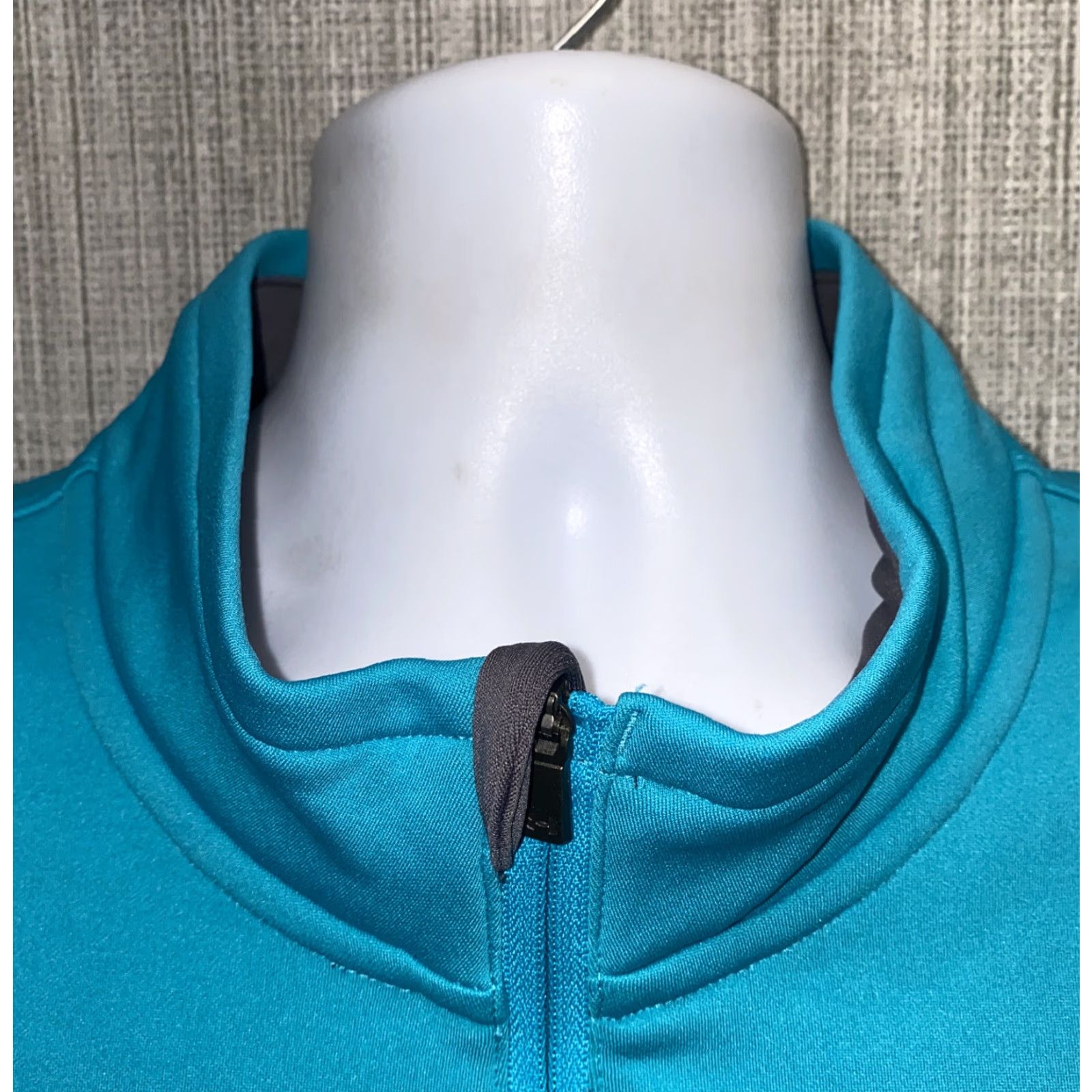 Under Armour Under Armour Mens Teal Gray 1/2 Zip Pullover Jacket 2XL TEXAS RANGERS NWT Size US XXL / EU 58 / 5 - 3 Thumbnail