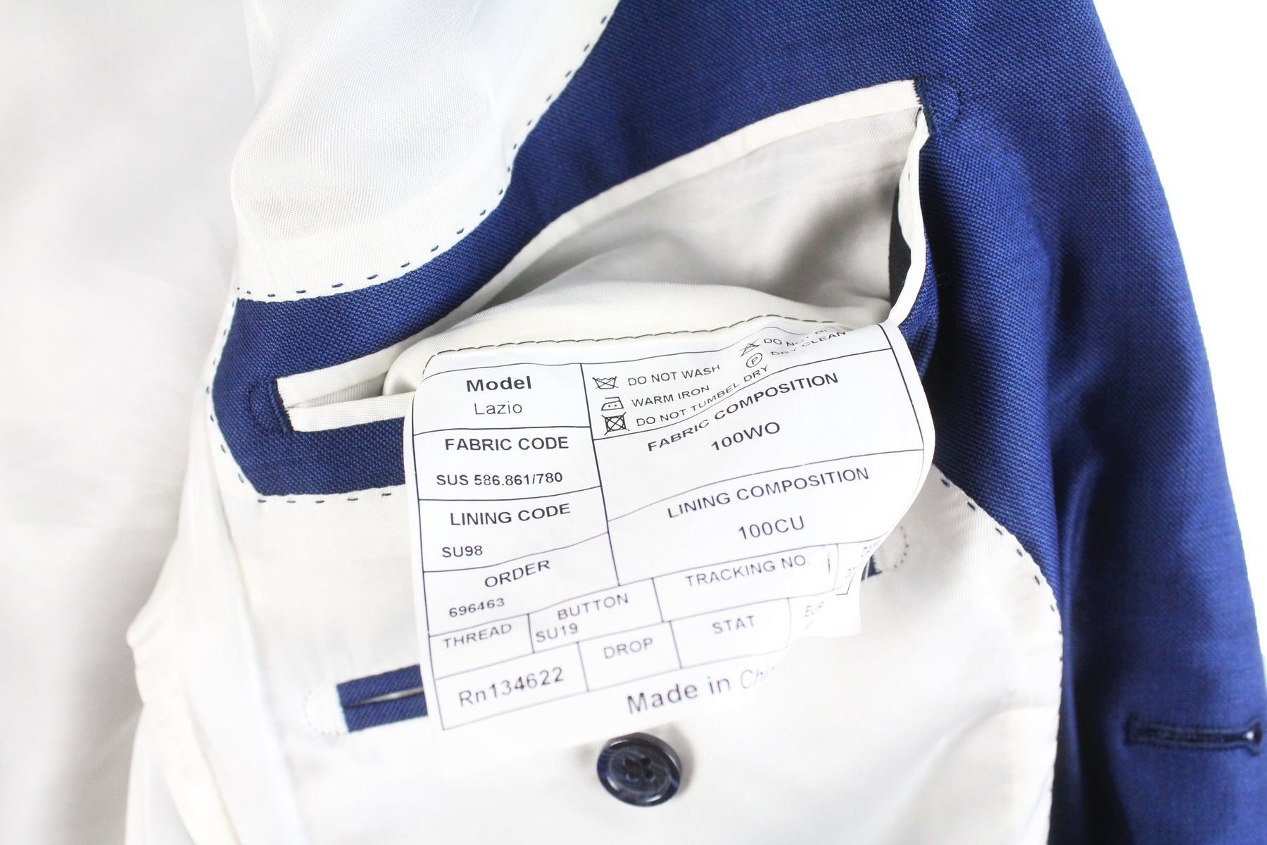 Suitsupply Suitsupply Lazio Suit 48 Size 48R - 8 Thumbnail