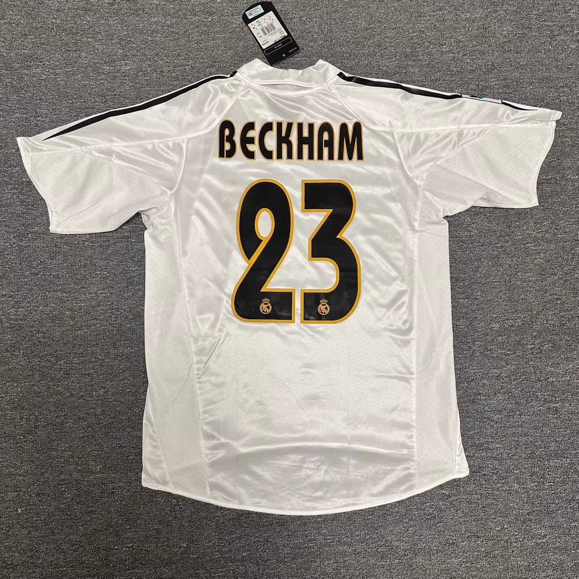 Other 2004 2005 Real Madrid #23 David Beckham Jersey Home Size US XL / EU 56 / 4 - 1 Thumbnail