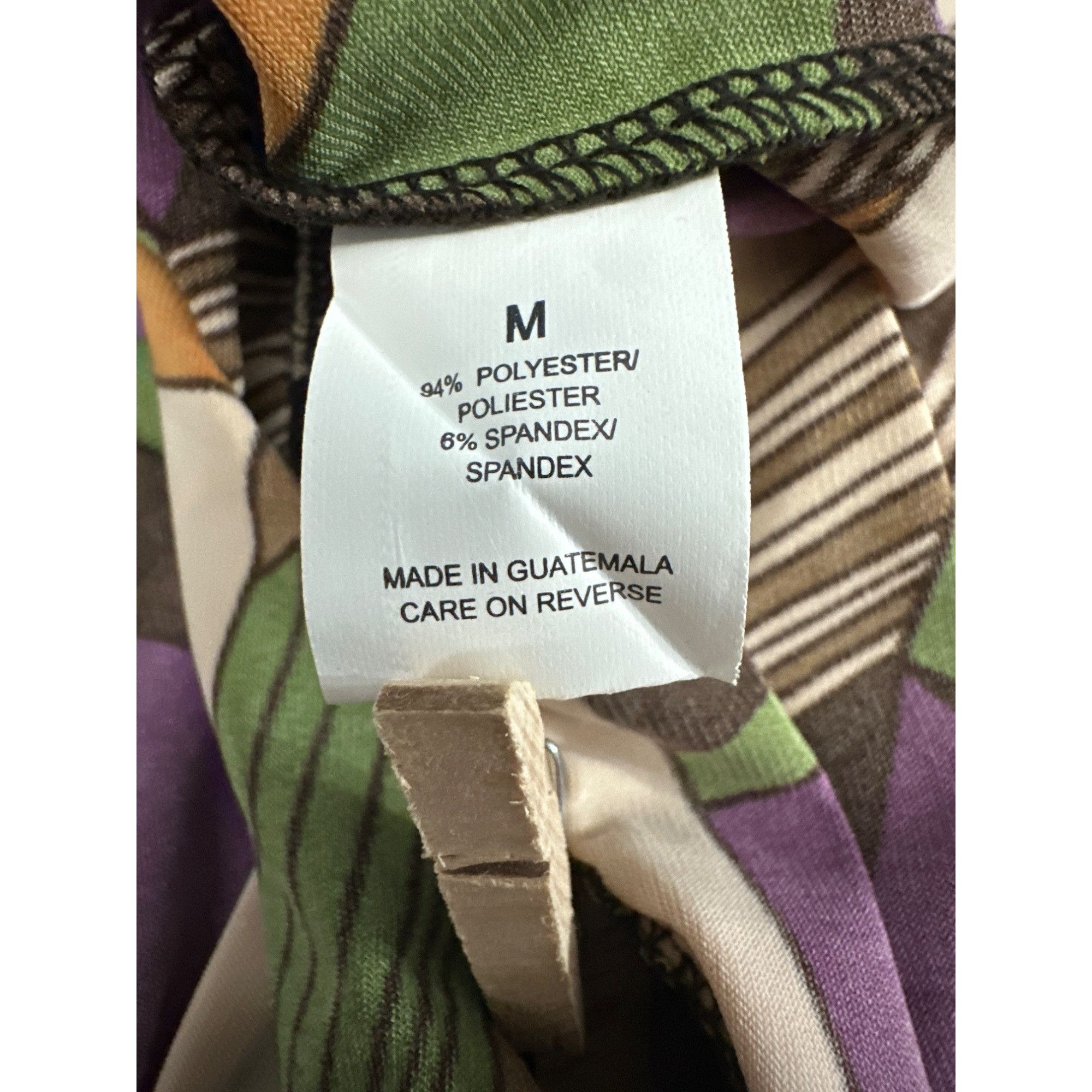 Other Briggs New York Vintage Inspired Geometric Flare Skirt Abstr Size 34" / US 12 / IT 48 - 9 Thumbnail