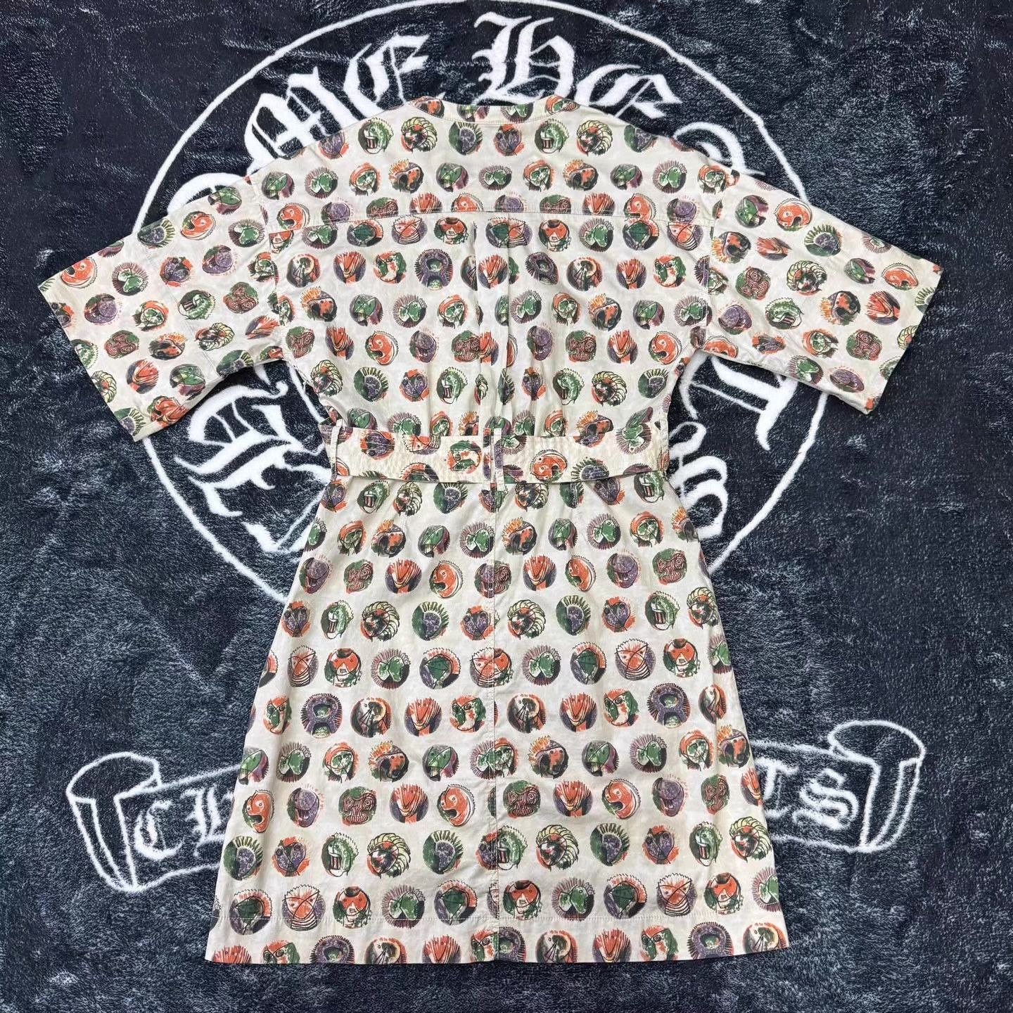 Burberry Burberry Monster All-Over Print Dress Q10 Size M / US 6-8 / IT 42-44 - 2 Thumbnail