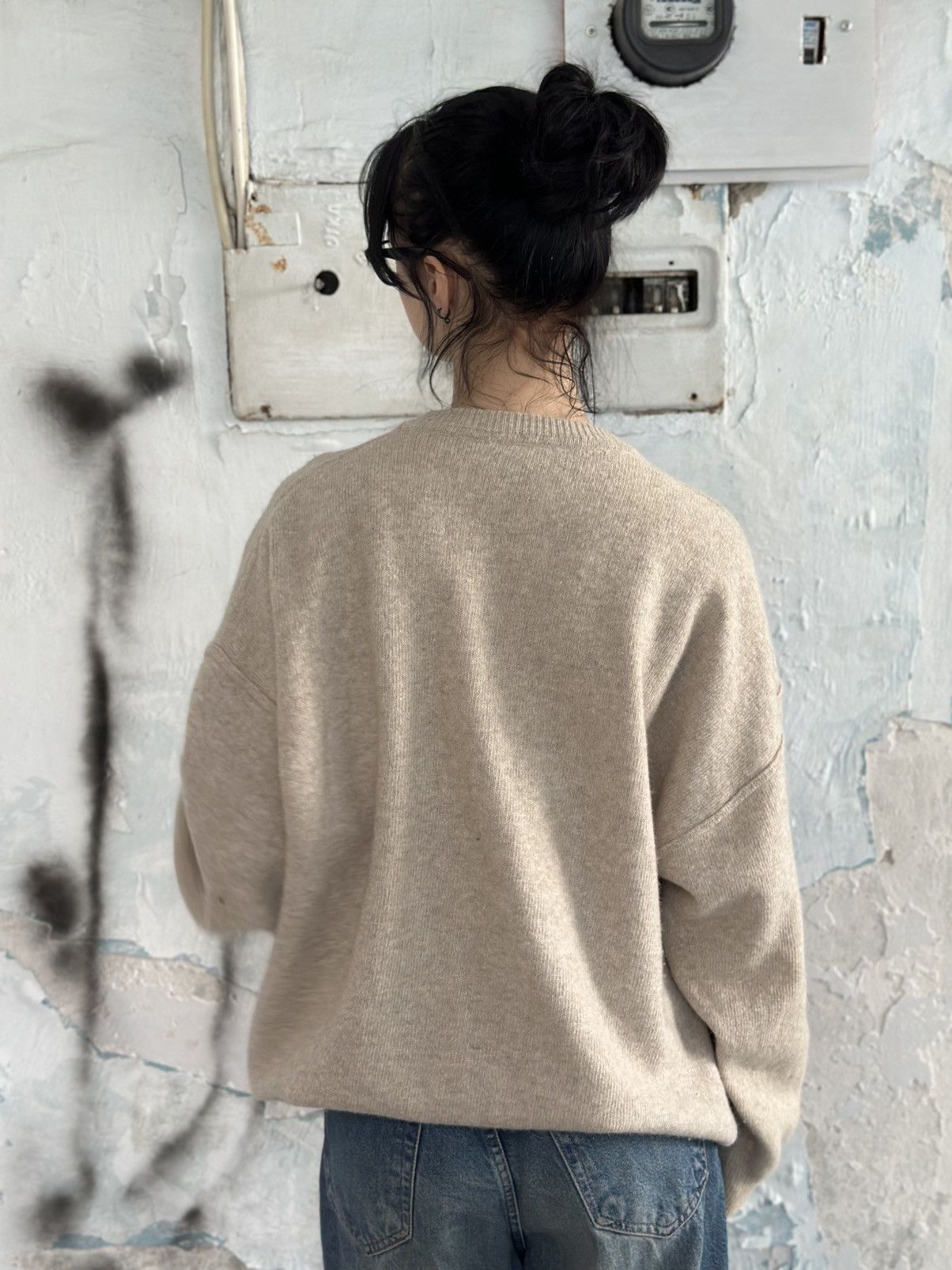 Aran Isles Knitwear VTG Knit Wool Sweater Wolf Size L 90s USA Hype Trend Staff Size US L / EU 52-54 / 3 - 7 Thumbnail