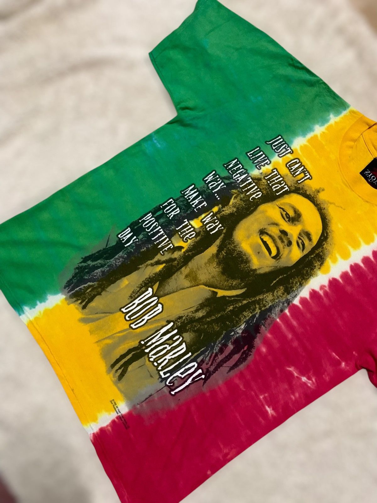 Band Tees × Bob Marley × Vintage Band Tees Vintage Bob Marley 1999 Size US L / EU 52-54 / 3 - 5 Thumbnail