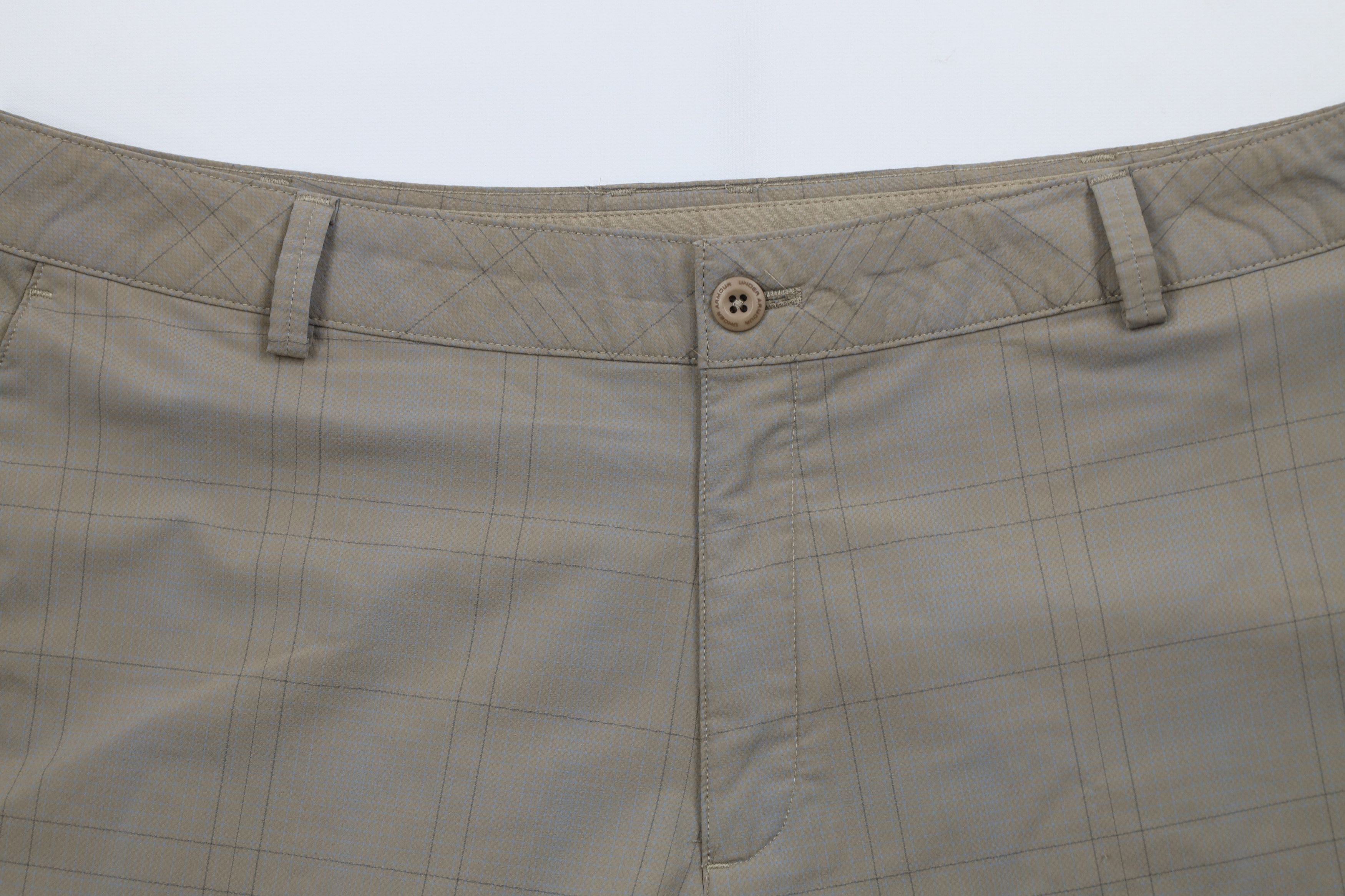 Under Armour Vintage Under Armour Golfing Golf Chino Shorts Gray Plaid Size US 40 / EU 56 - 2 Thumbnail