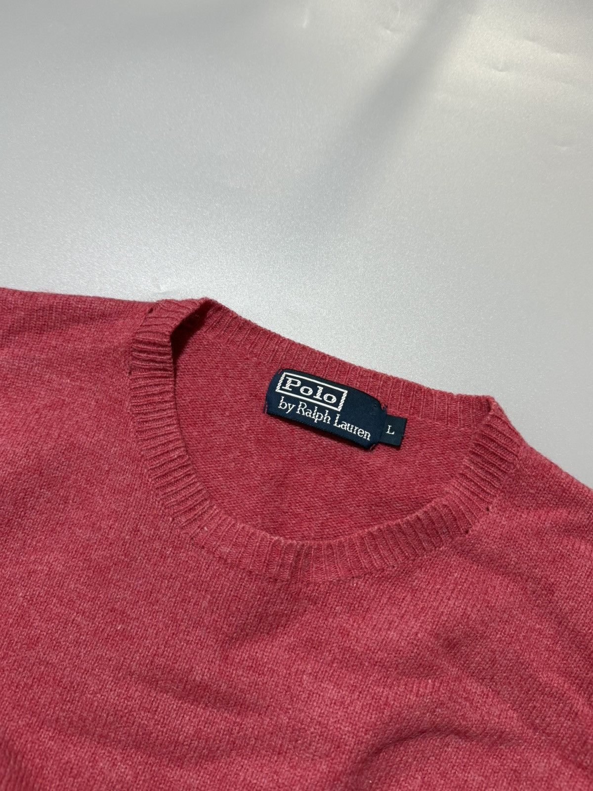 Polo Ralph Lauren Polo Raulph Lauren Pink Soft Sweater Size L / US 10 / IT 46 - 3 Thumbnail