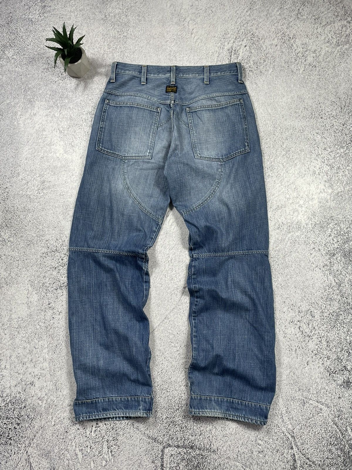 G-Star × Vintage Vintage G-Star Raw Faded Denim Jeans Size US 32 / EU 48 - 1 Thumbnail
