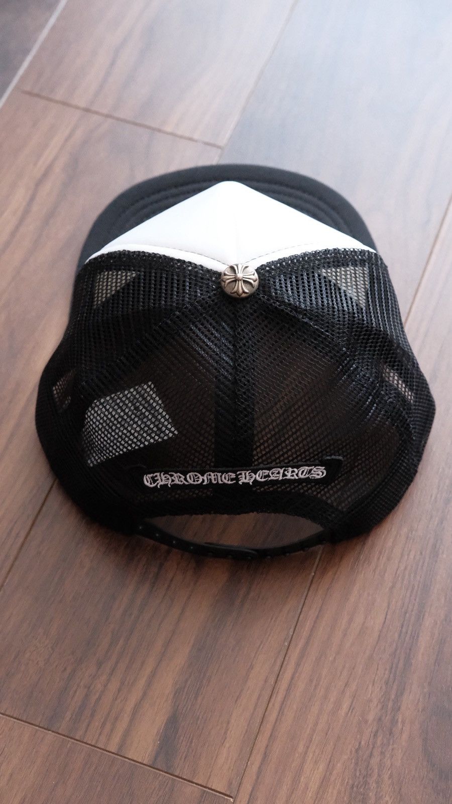 Chrome Hearts Chrome Hearts Trucker Hat Leather Cross Patches Size ONE SIZE - 3 Thumbnail