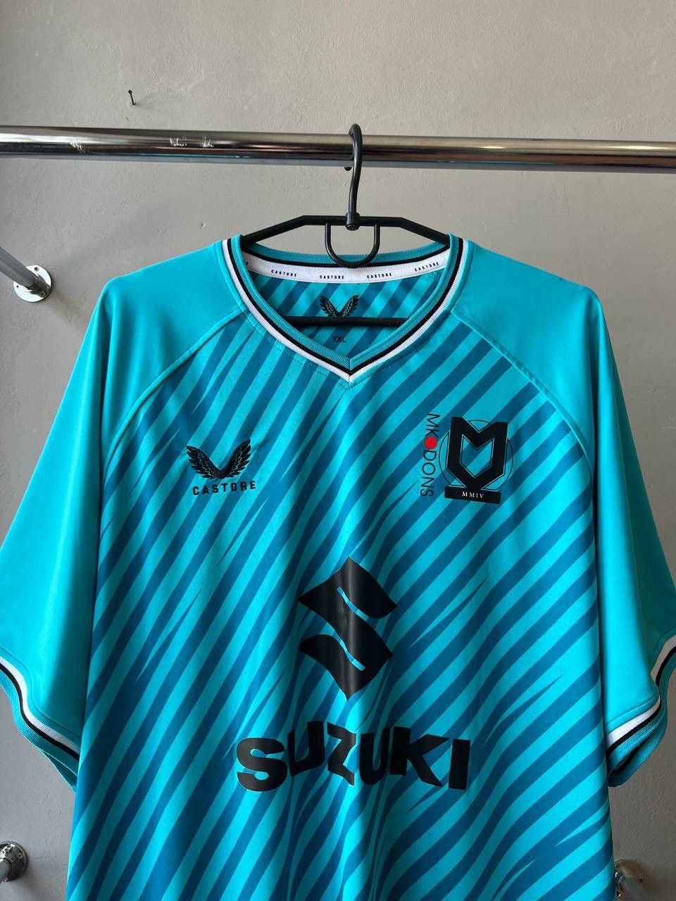 Castore 2023 MK DONS GOALKEEPER 1 SOCCER JERSEY FOOTBALL SHIRT XXL Size US XXL / EU 58 / 5 - 3 Thumbnail