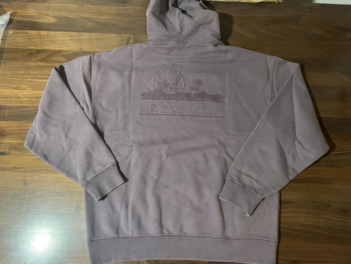 Aime Leon Dore Aime Leon Dore Aimé Tonal Unisphere Logo Hoodie Violet XXL Size US XXL / EU 58 / 5 - 10 Thumbnail