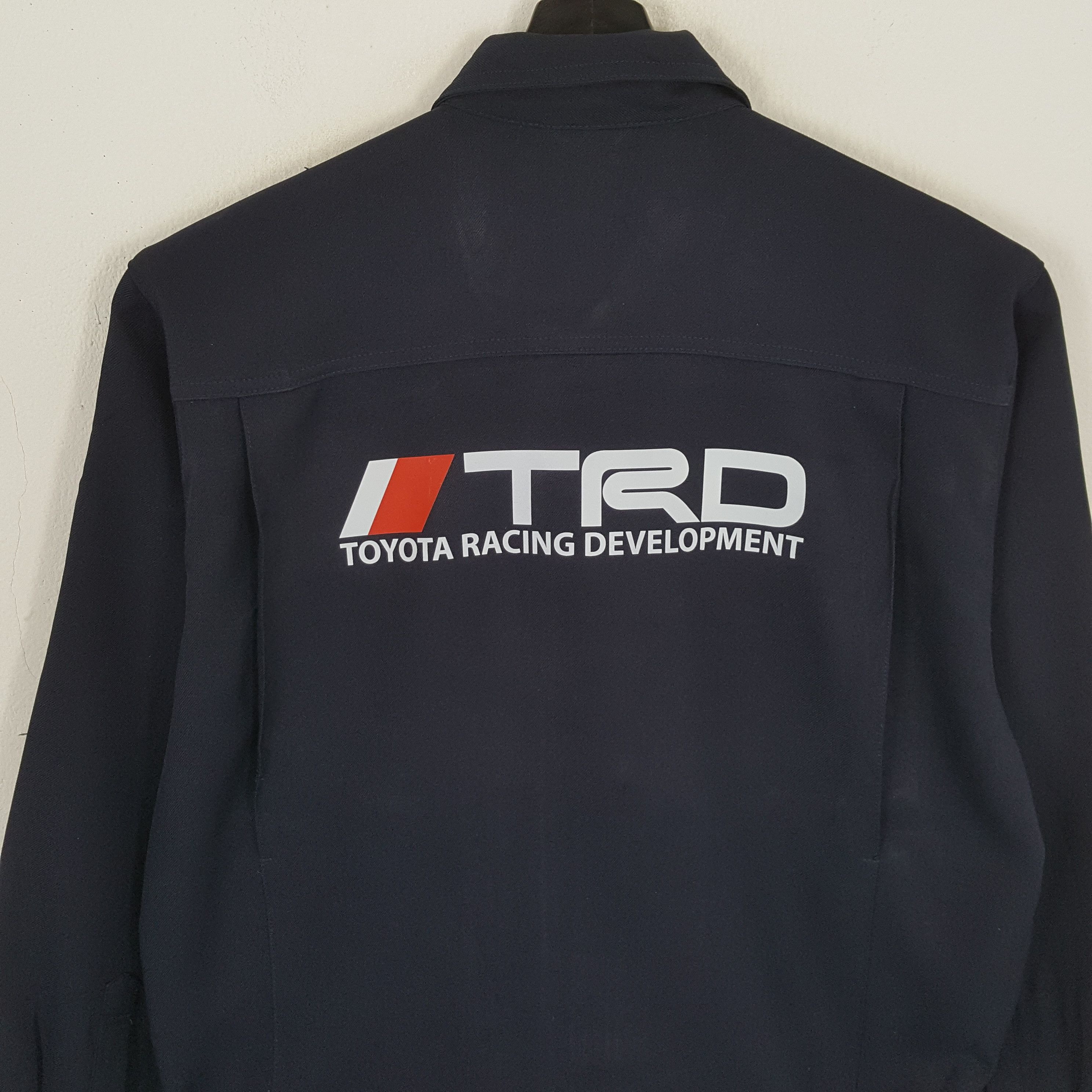 Japanese Brand × Vintage TRD TOYOTA RACING Development Workwear Custom Jacket Size US L / EU 52-54 / 3 - 2 Thumbnail