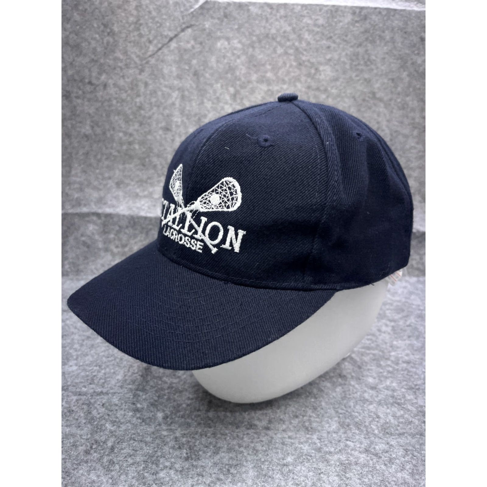 Vintage Stallion Lacrosse Hat Cap Snap Back Adult One Size Blue Wool Acrylic Blend Sport Size ONE SIZE - 4 Thumbnail