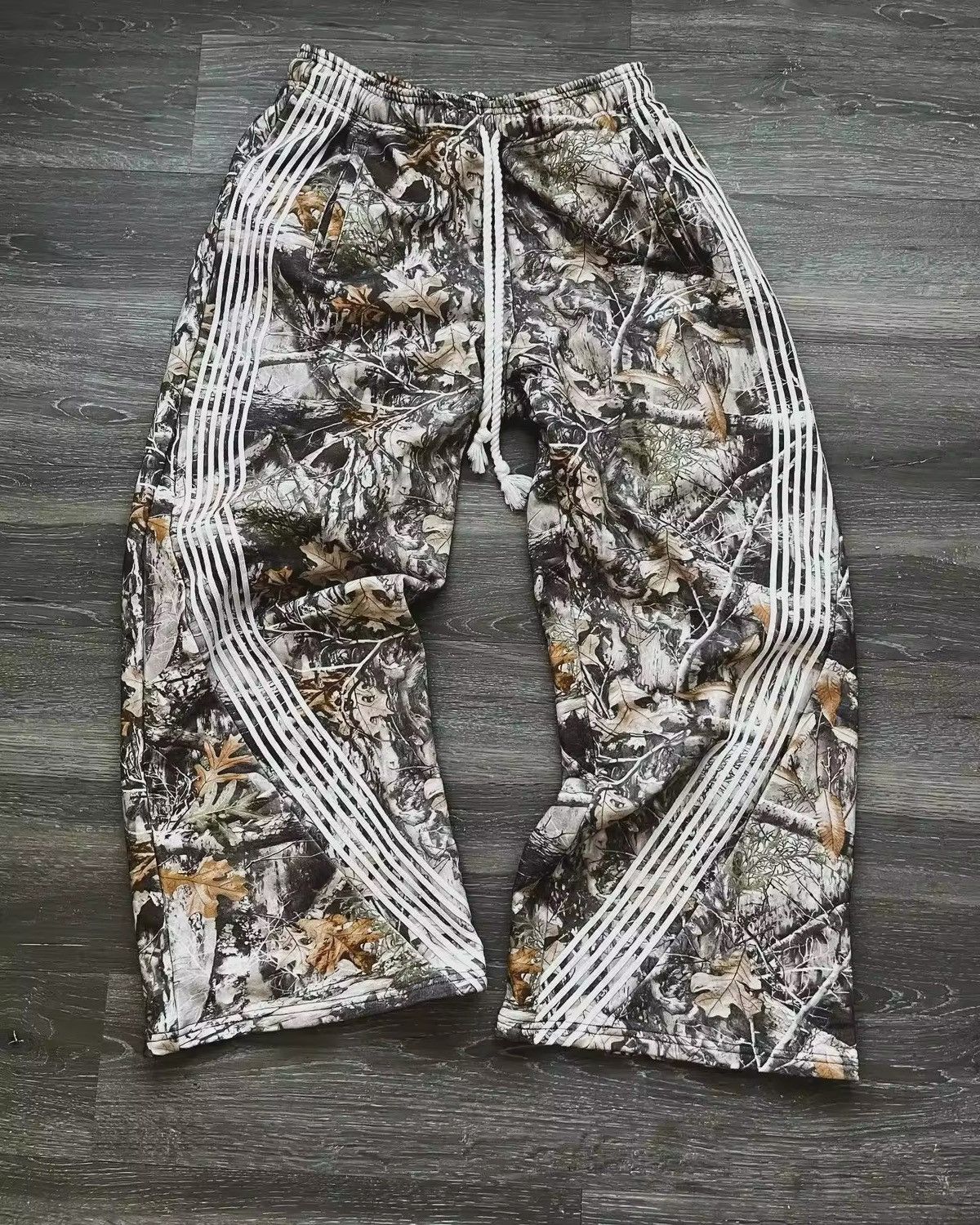 Japanese Brand × Other Pure Cotton Elastic Waist Baggy Sweatpants Size US 31 - 3 Thumbnail