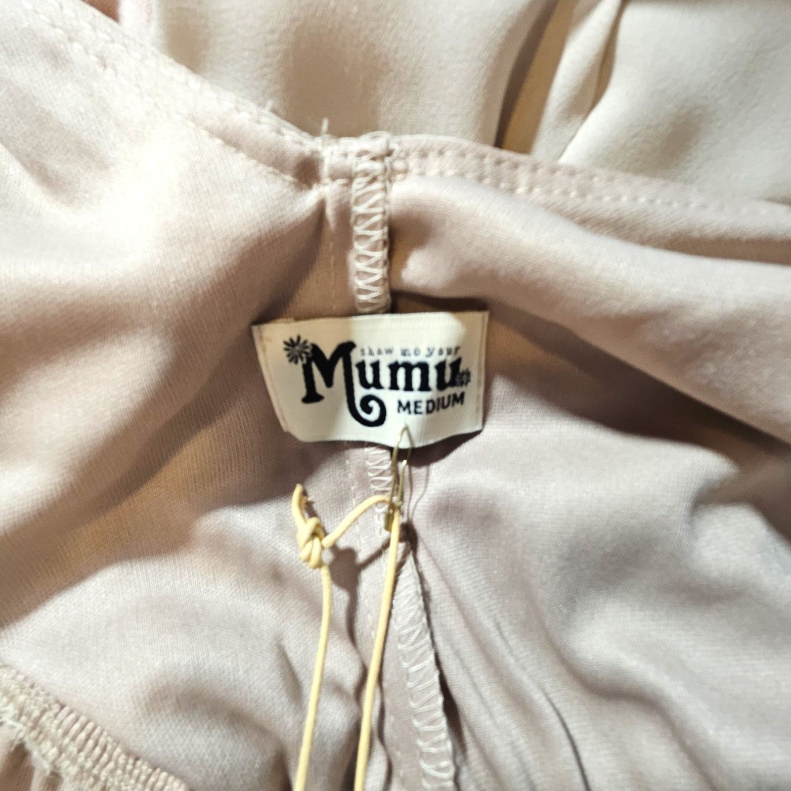 Show Me Your MuMu NWT Show Me Your Mumu Kendall Dress Sz. M Beige Chiffon Size M / US 6-8 / IT 42-44 - 4 Thumbnail