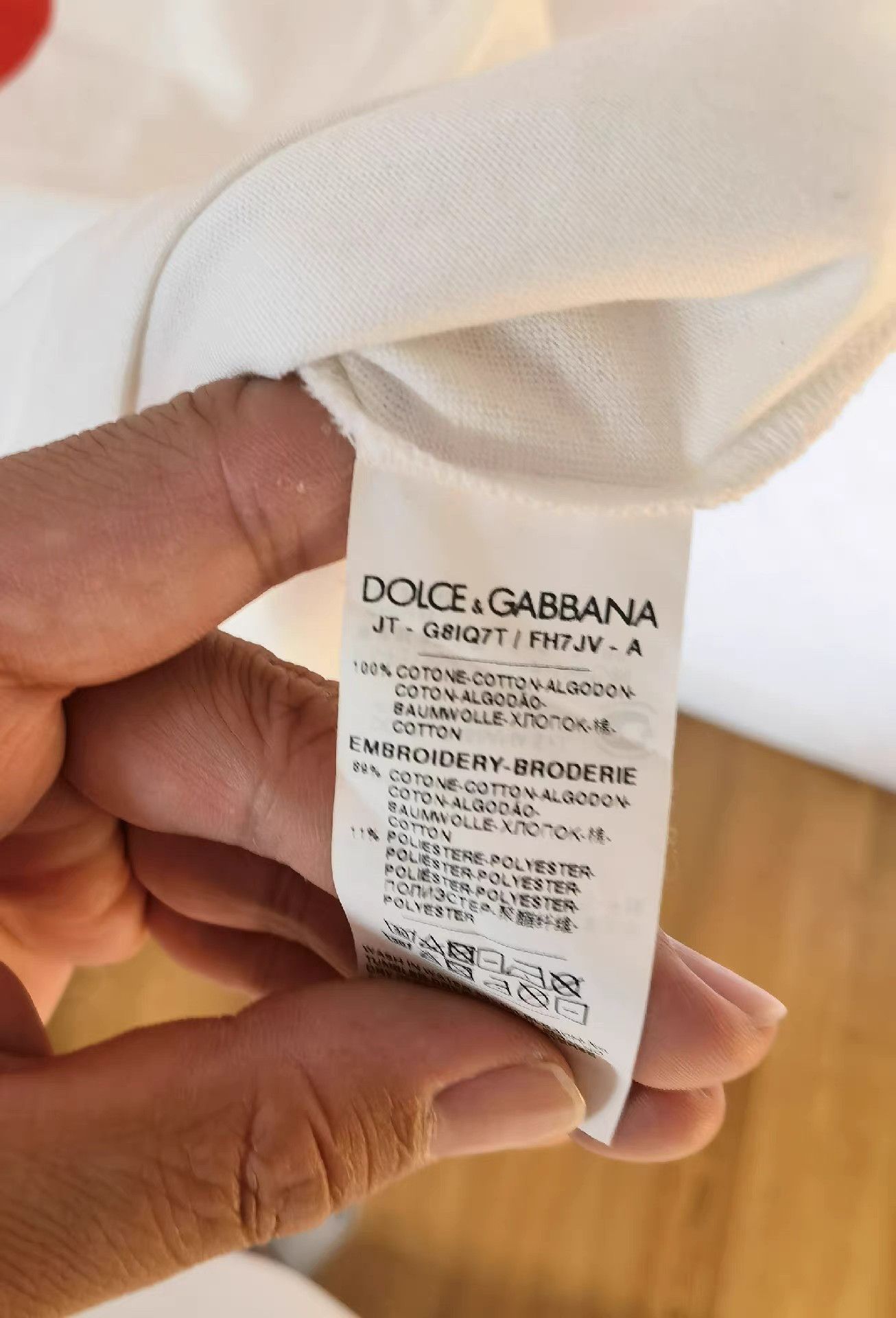 Dolce & Gabbana Dolce & Gabbana DG Short Sleeve T-Shirt K17 Size US L / EU 52-54 / 3 - 4 Thumbnail