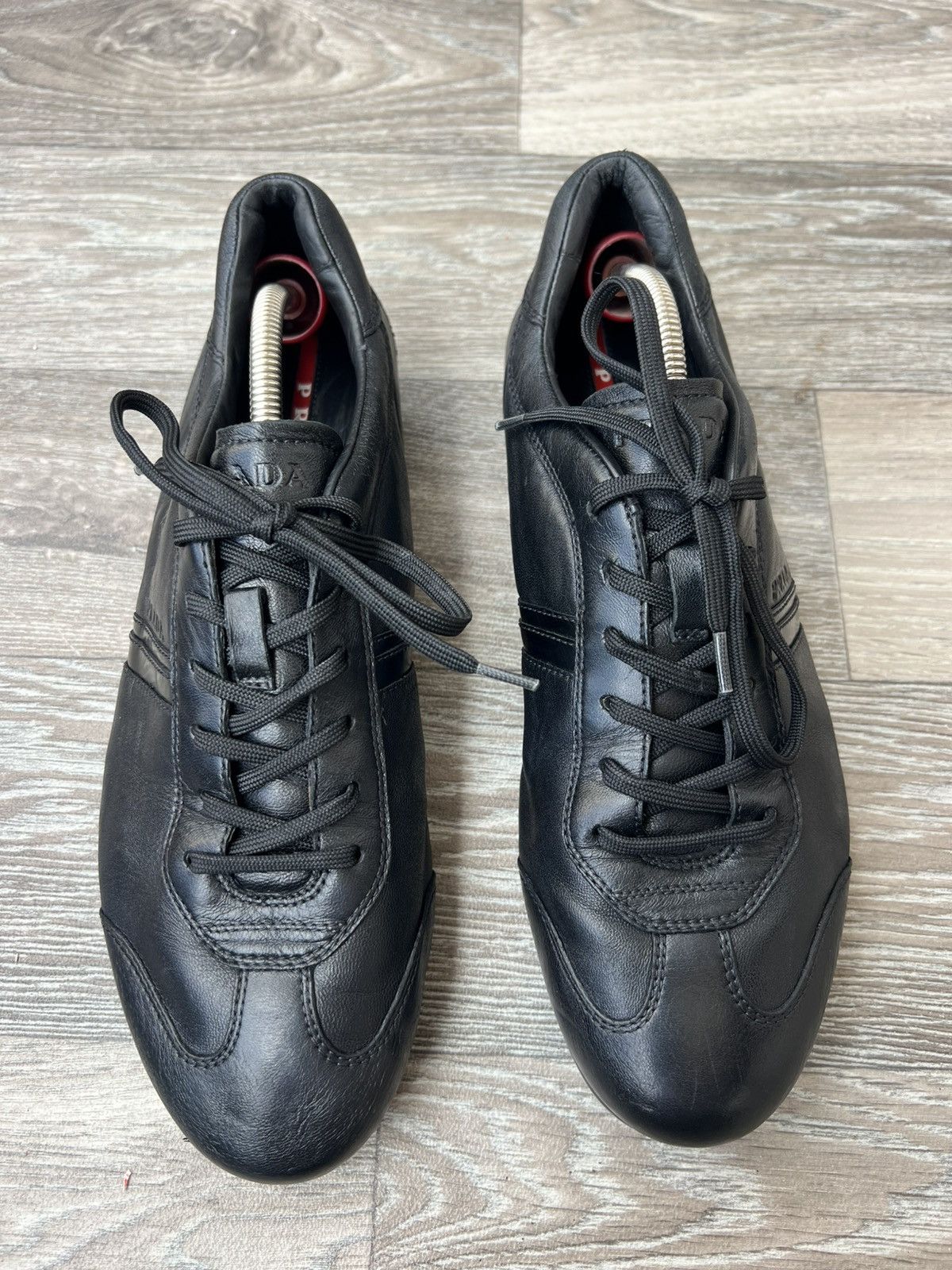 Prada PRADA Leather MonteCarlo Sneaker Size US 10.5 / EU 43-44 - 3 Thumbnail