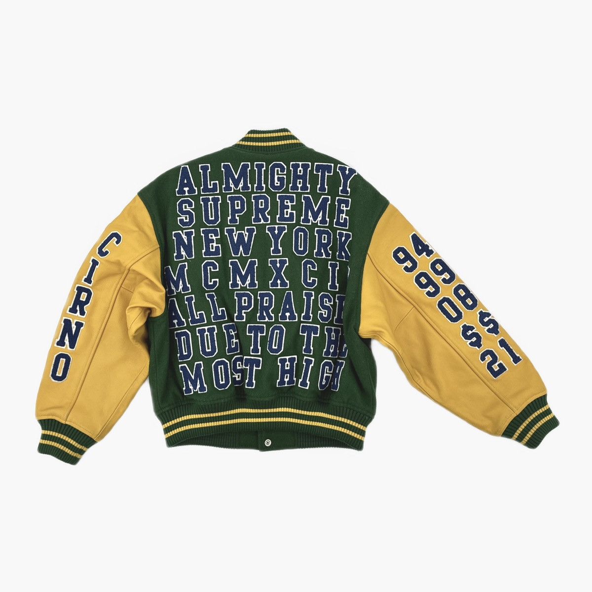 Supreme Supreme SS25 Praises Varsity Jacket Size US S / EU 44-46 / 1 - 2 Thumbnail