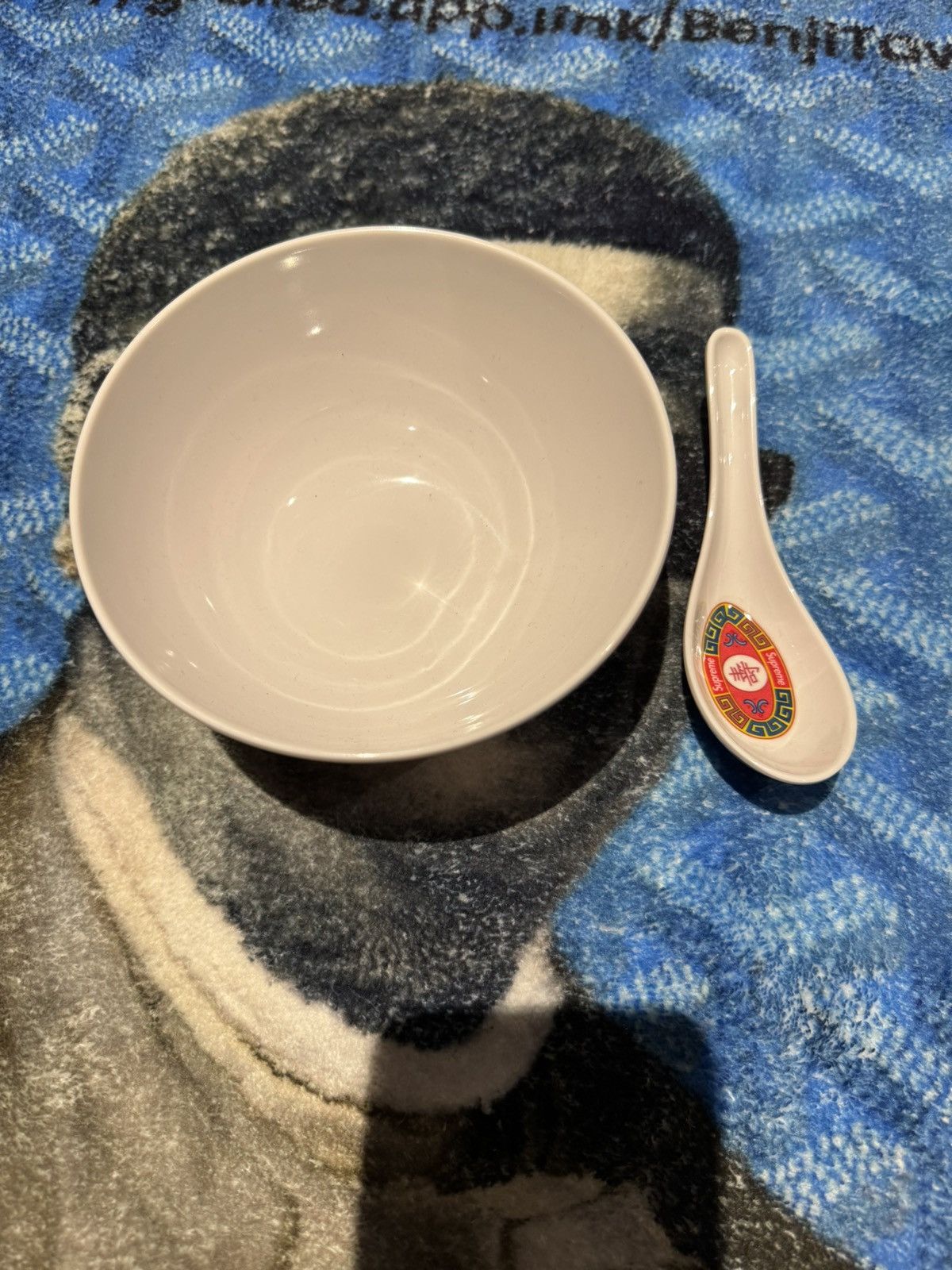 Supreme Supreme Longevity Soup Bowl with Spoon Size ONE SIZE - 4 Thumbnail