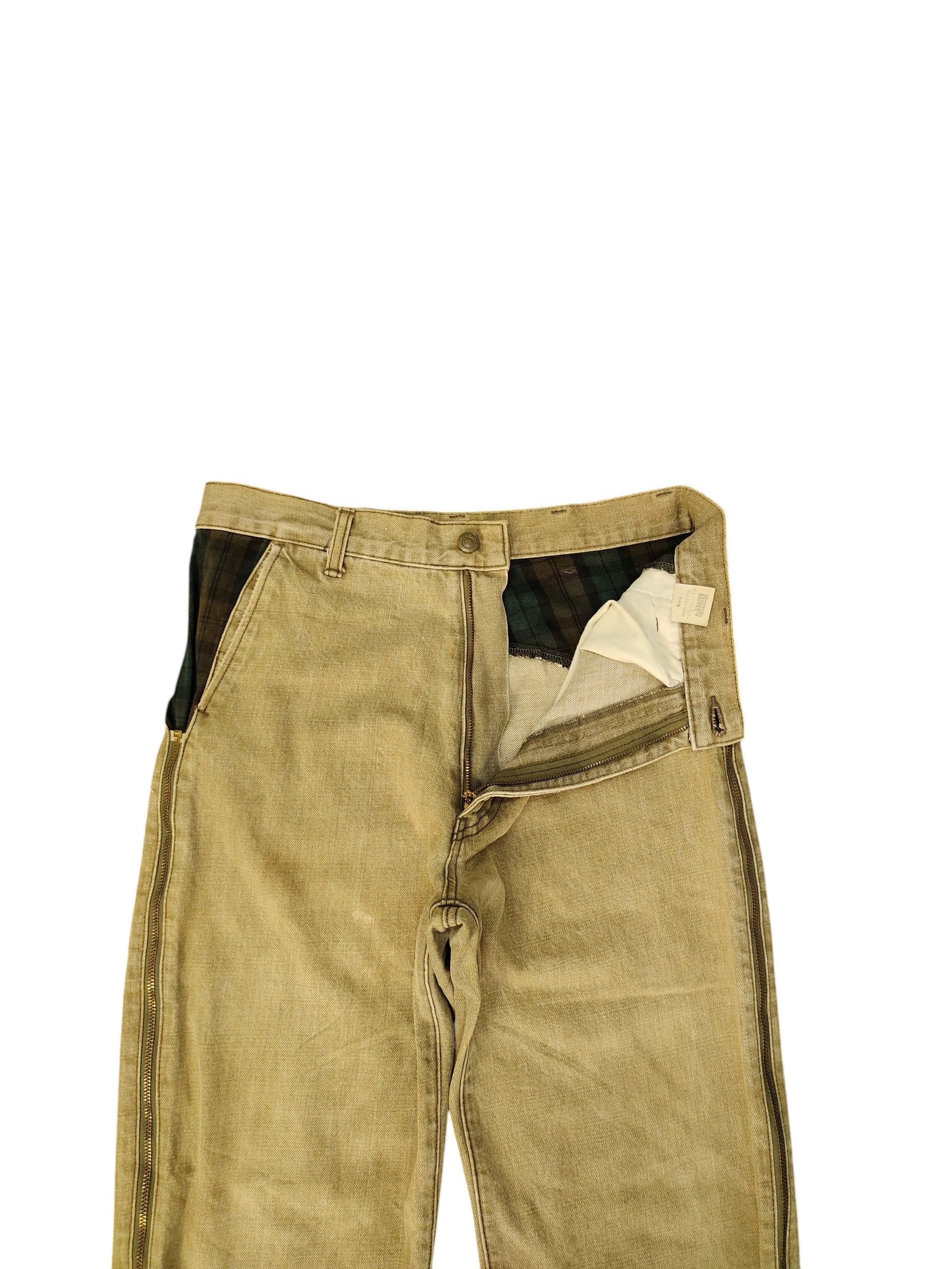 If Six Was Nine Japanese Brand Mgdw Japan Zipper Side Denim Jeans Size US 31 - 9 Thumbnail