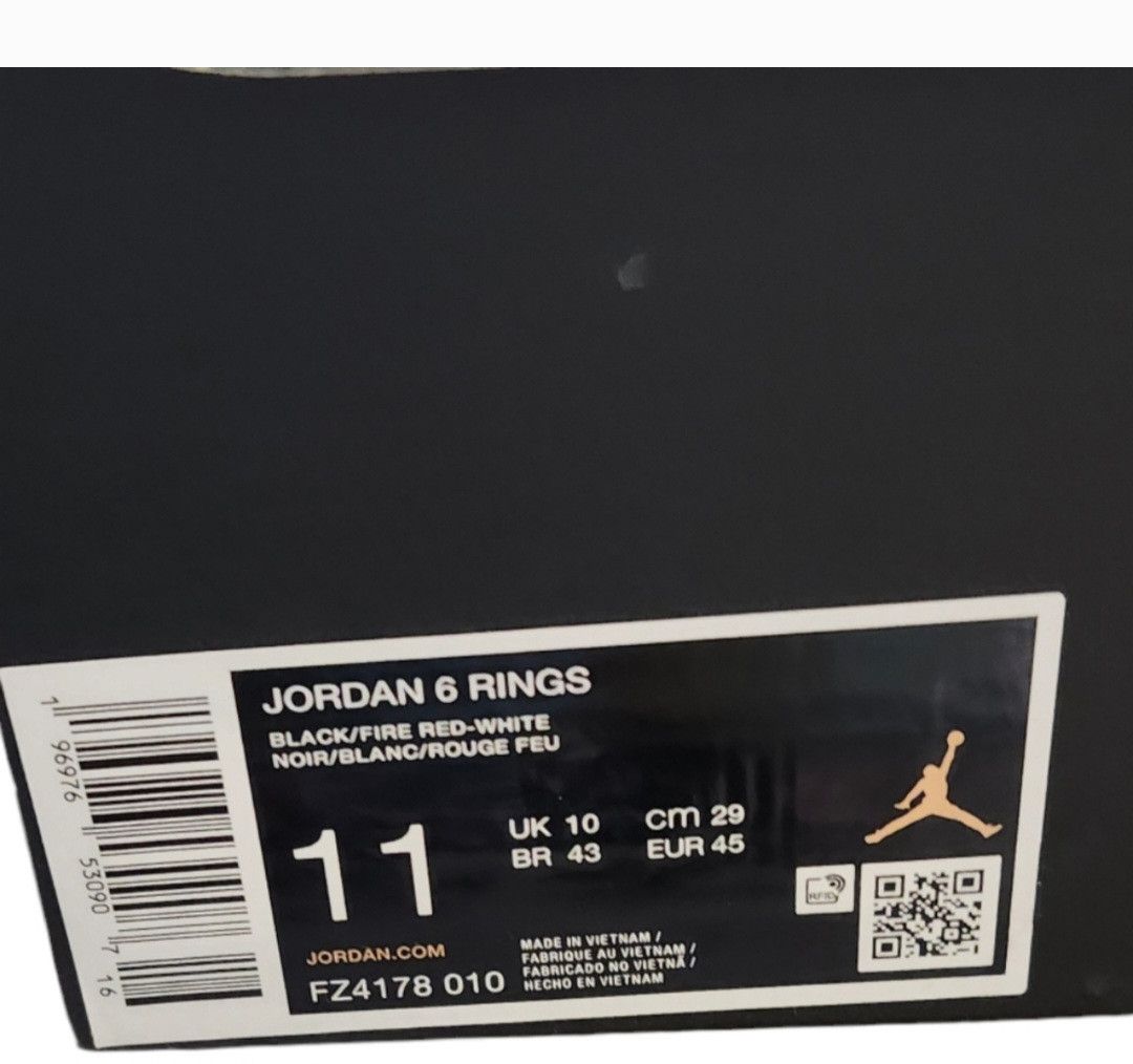 Nike Jordan 6 Rings AP Size US 11 / EU 44 - 7 Thumbnail