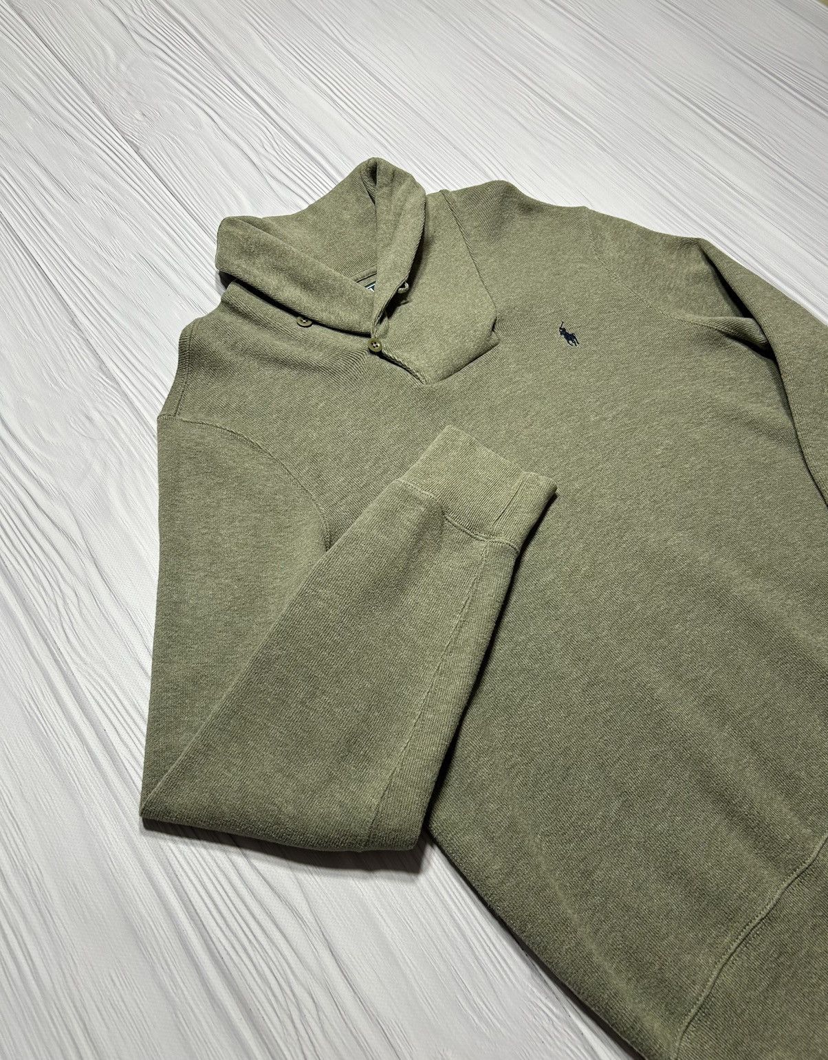 Vintage Vintage Polo Ralph Lauren Sweater Cardigan Old Money Size L Size US L / EU 52-54 / 3 - 3 Thumbnail