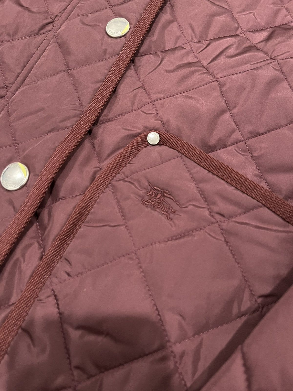 Burberry Burberry Cropped Quilted Nylon Jacket Size L / US 10 / IT 46 - 13 Thumbnail