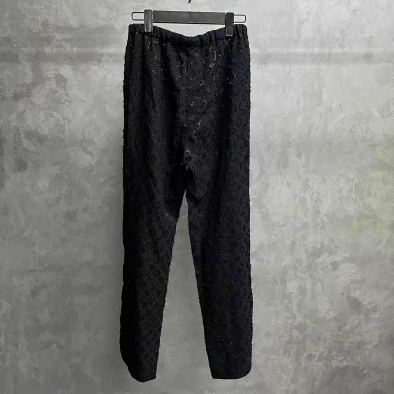 Louis Vuitton Louis Vuitton Black Honeysuckle Jacquard Casual Straight L Size US 36 / EU 52 - 5 Thumbnail