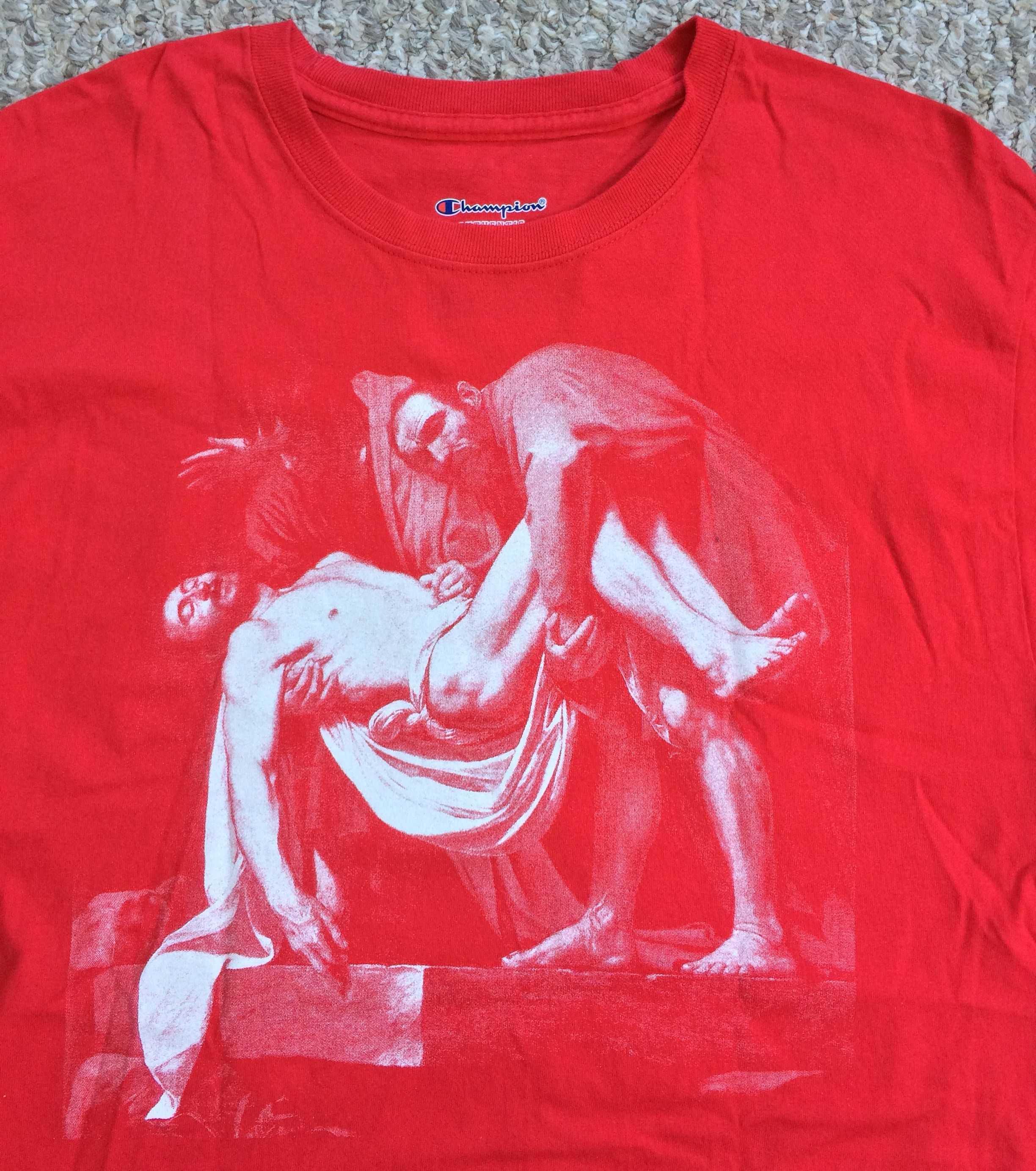 Champion × Pyrex Vision × Virgil Abloh S/S 2013 Pyrex Vision Religion Shirt Size US M / EU 48-50 / 2 - 2 Thumbnail