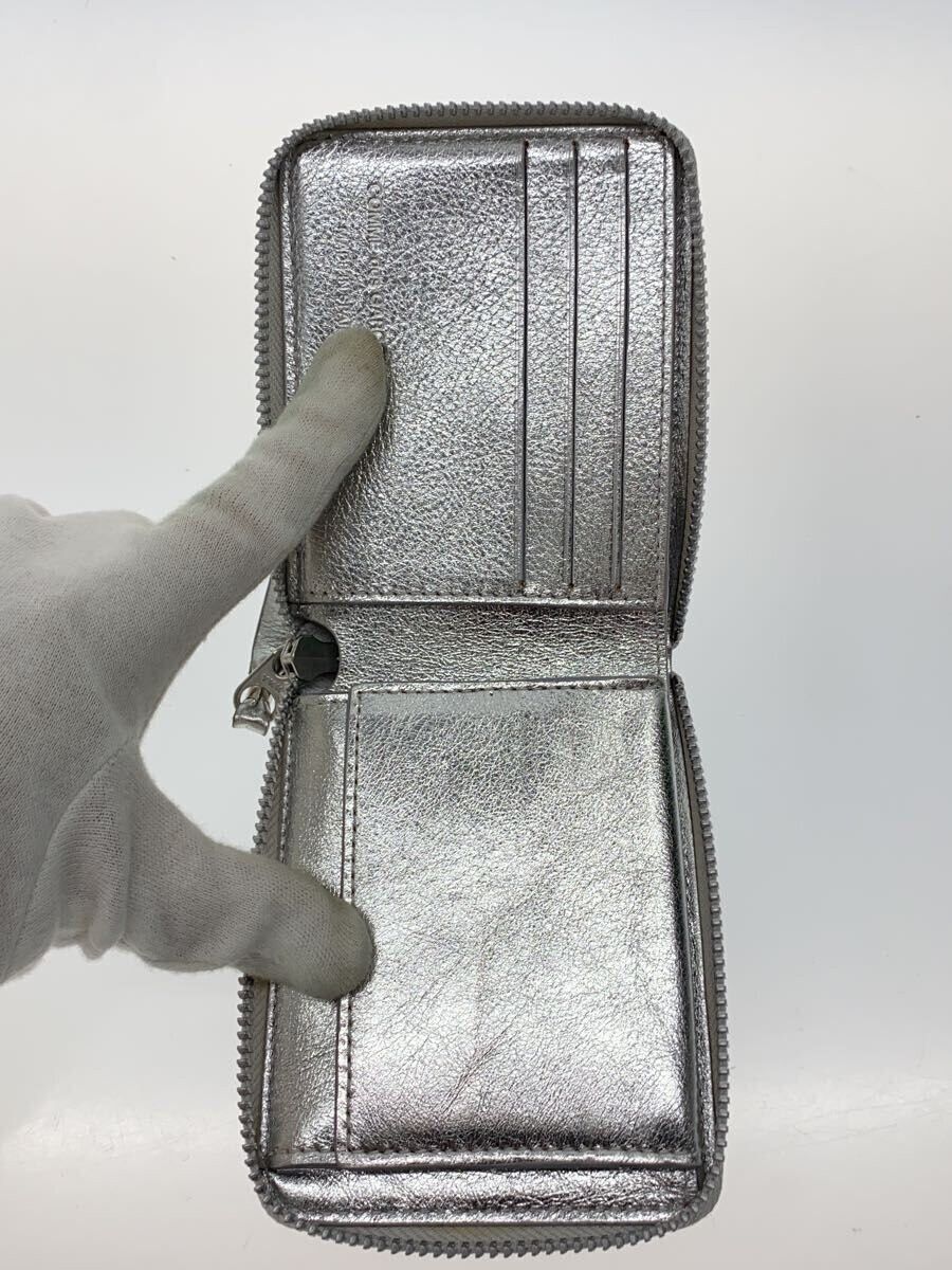 Comme des Garcons Embossed Metallic Wallet Size ONE SIZE - 3 Thumbnail