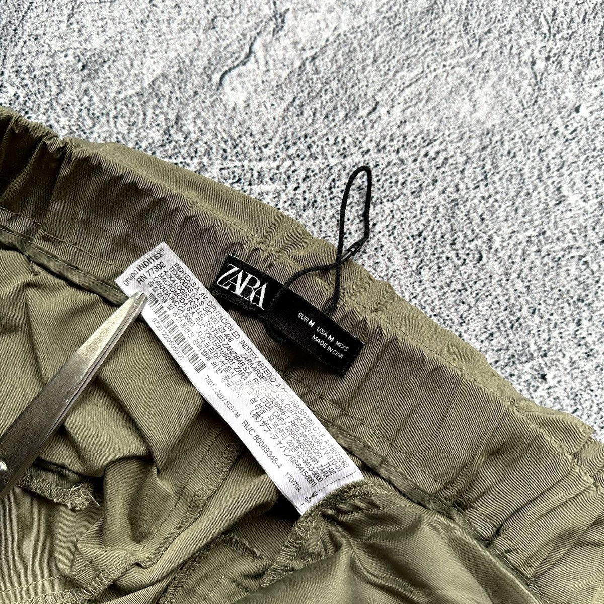 Zara NEW Women’s ZARA Cargo Pants Khaki Size: M Size 30" / US 8 / IT 44 - 8 Thumbnail