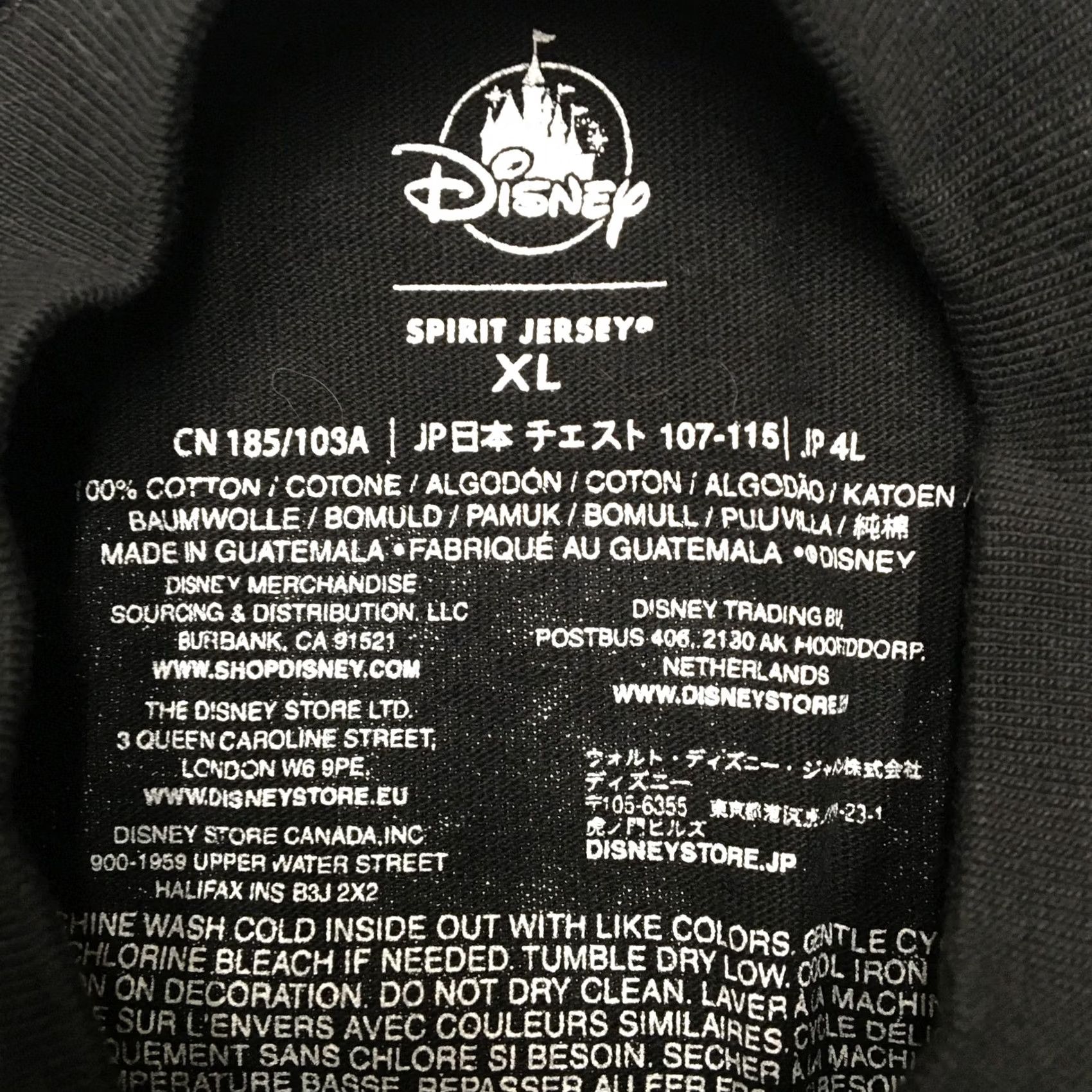 Disney Disney Spirit Jersey Shirt Mens XL Black Pinstripe Mickey Mouse 28 Pullover Logo Size US XL / EU 56 / 4 - 5 Thumbnail