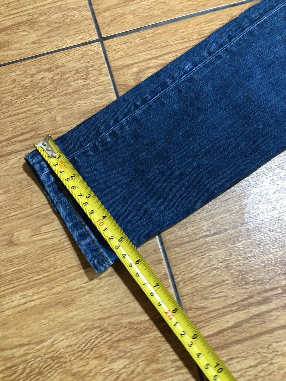 Diesel Diesel Sleenker Men Skinny Blue Denim Jeans Size US 32 / EU 48 - 14 Thumbnail