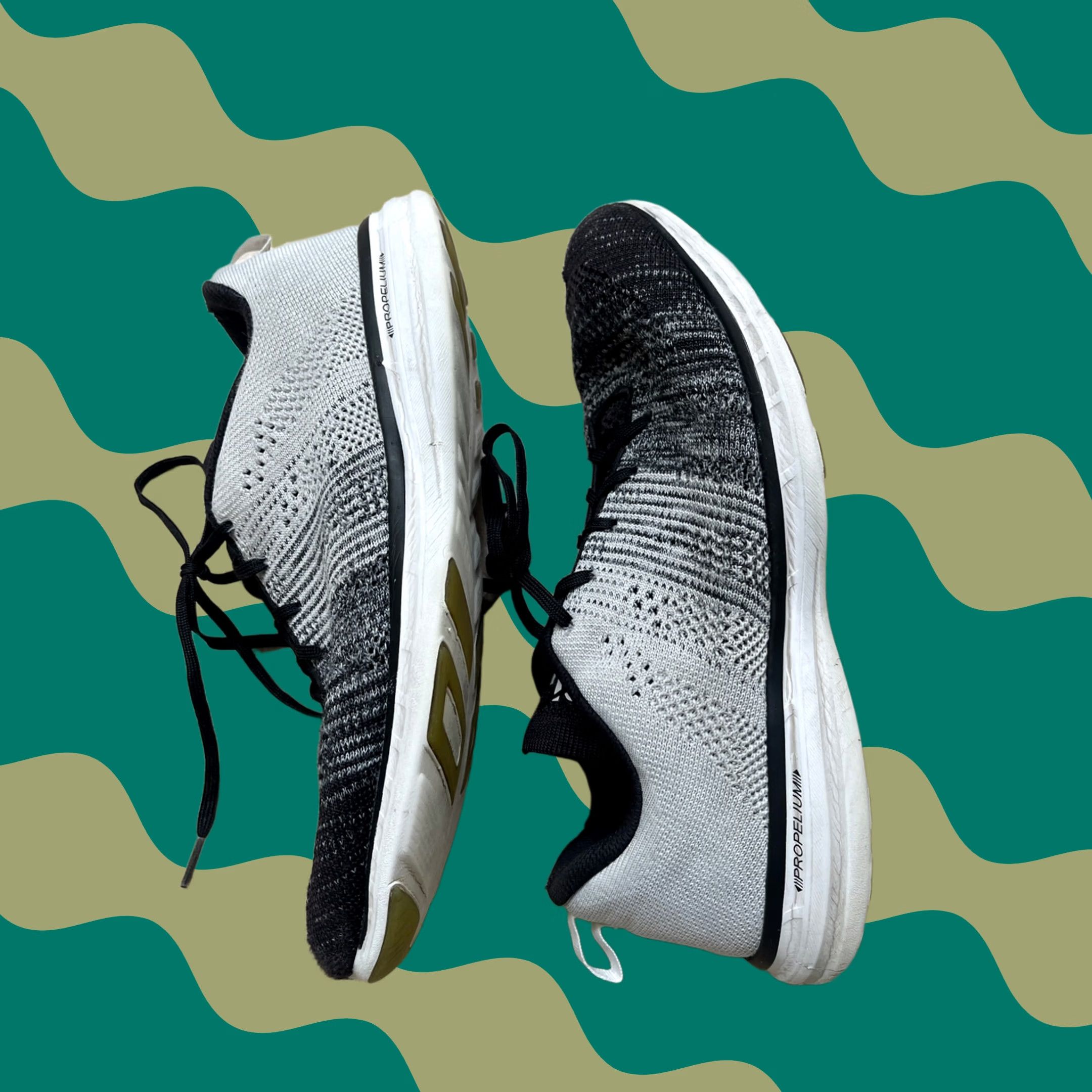 Athletic Propulsion Labs APL Athletic Propulsion Labs Techloom Sneakers Black White Size Men's 11 Sneakers Size US 11 / EU 44 - 1 Thumbnail