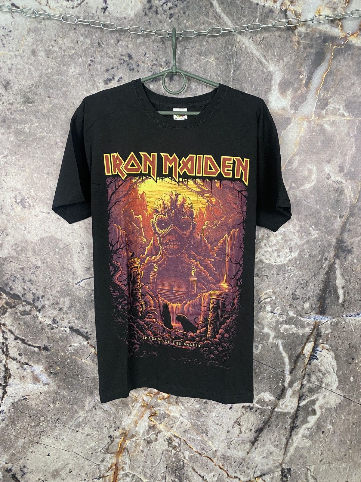 Iron Maiden × Vintage Men’s Iron Maiden World Tour T-Shirt Rock Band Size Medium Size US M / EU 48-50 / 2 - 2 Thumbnail