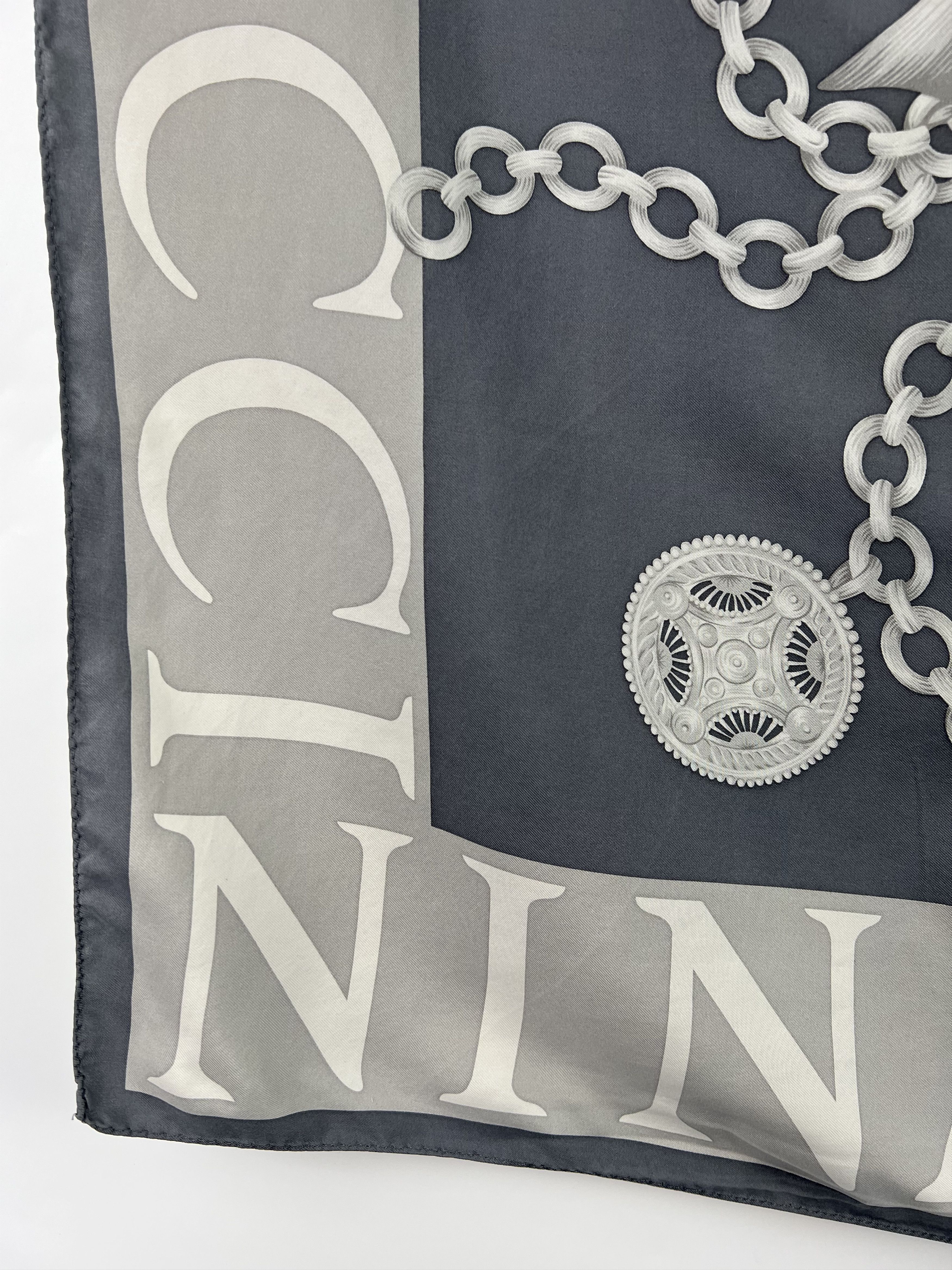 Nina Ricci Nina Ricci Silk Scarf Size ONE SIZE - 2 Thumbnail