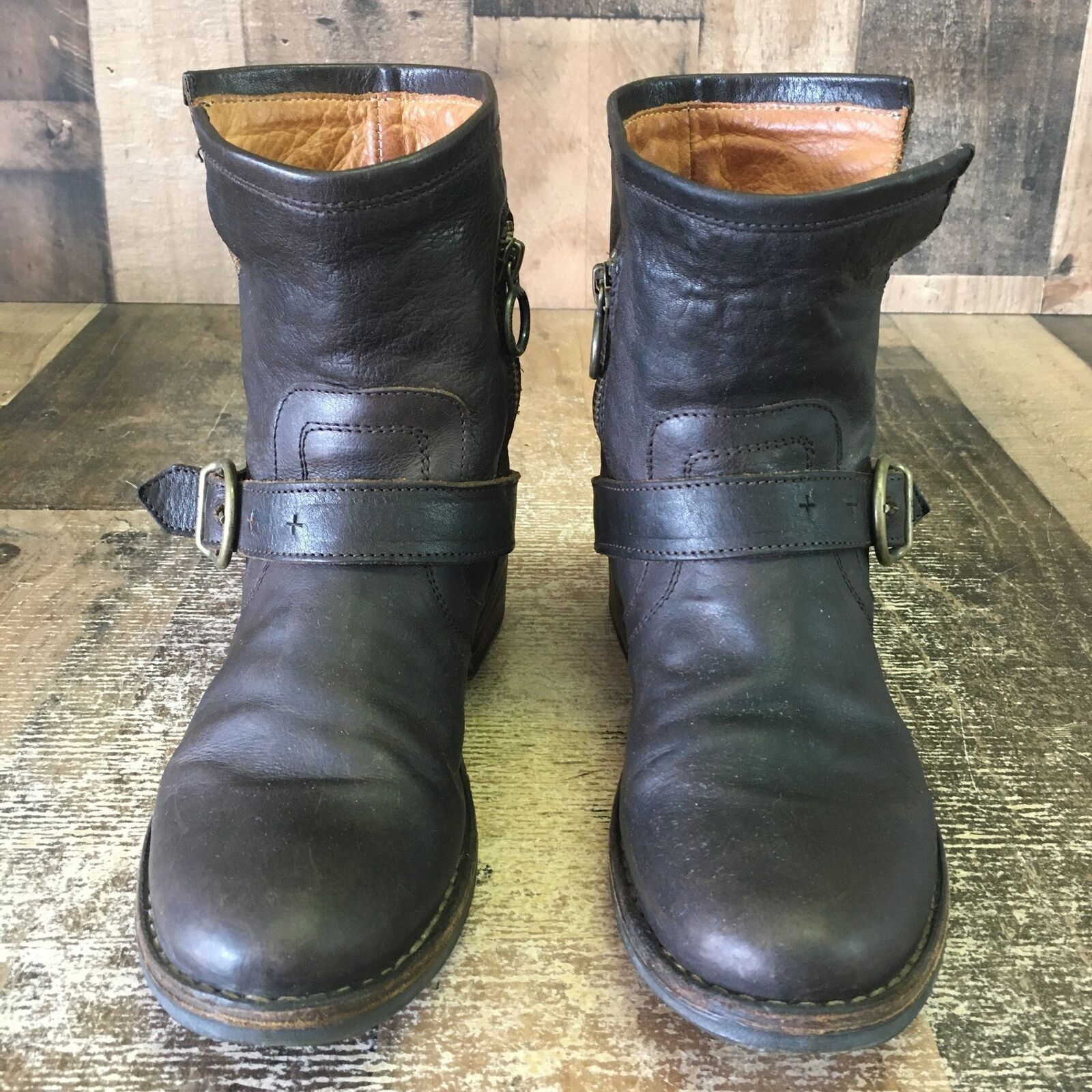 Fiorentini + Baker Fiorentini Baker Side Zip Buckle Ankle Boots Womens 5.5 Size US 5.5 / IT 35.5 - 7 Thumbnail
