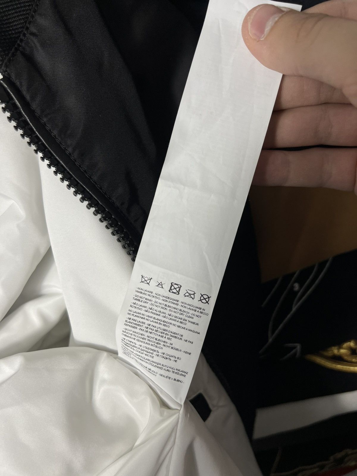 Emporio Armani 🖤 NWT Emporio Armani Reversible Leather Bomber — Black Size US M / EU 48-50 / 2 - 17 Thumbnail