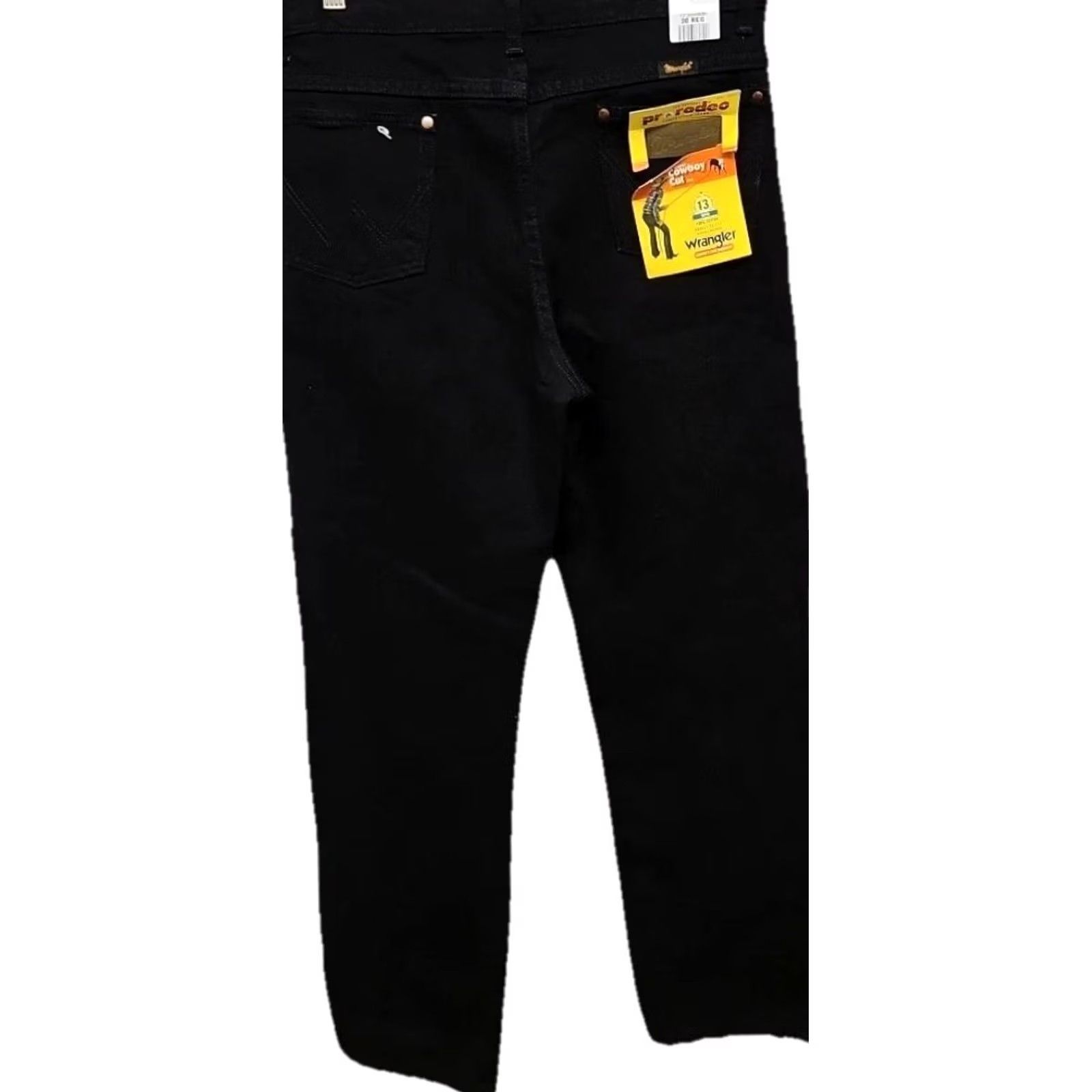 Wrangler Wrangler Jeans Men Black Straight Leg NWT Classic Fit 5 Pocket Denim 30x32 Size US 30 / EU 46 - 5 Thumbnail
