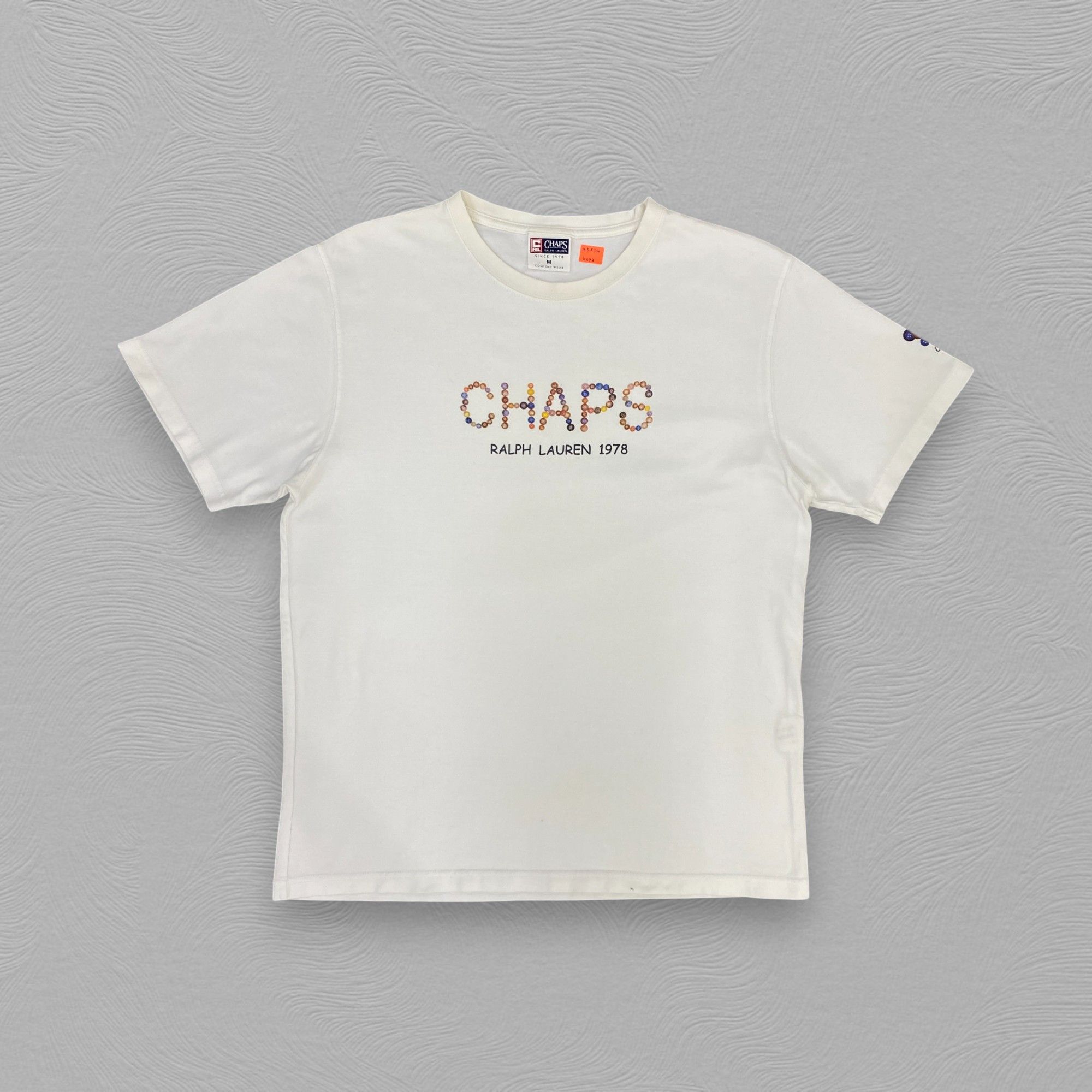 Button Art Chaps Ralph Lauren 1978 Tshirt - K073