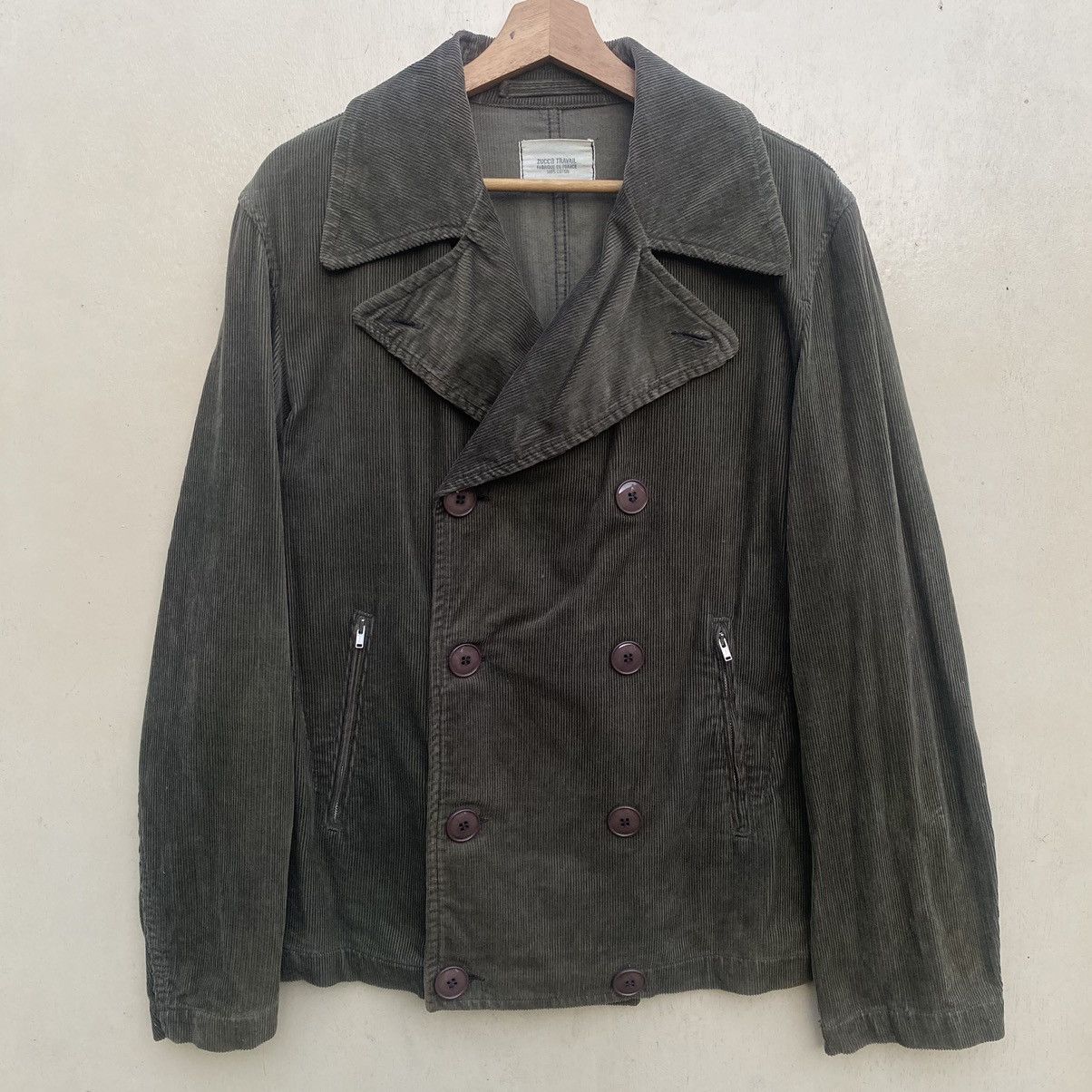 CABANE de ZUCCa × Issey Miyake × Zucca Issey Miyake Cabane De Zucca Travail Corduroy Jacket Size US S / EU 44-46 / 1 - 13 Thumbnail