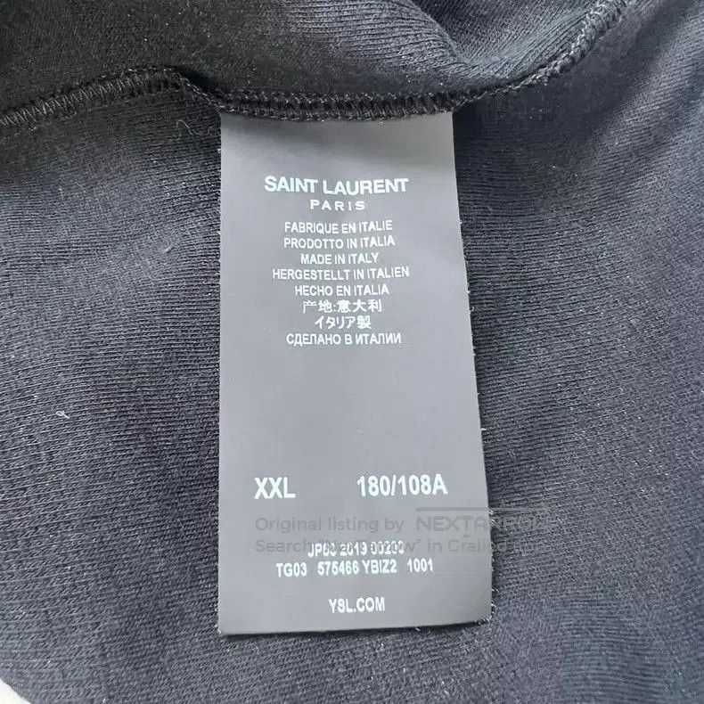 Saint Laurent Paris Saint Laurent High Neck Striped Sweater. Size US XXL / EU 58 / 5 - 4 Thumbnail