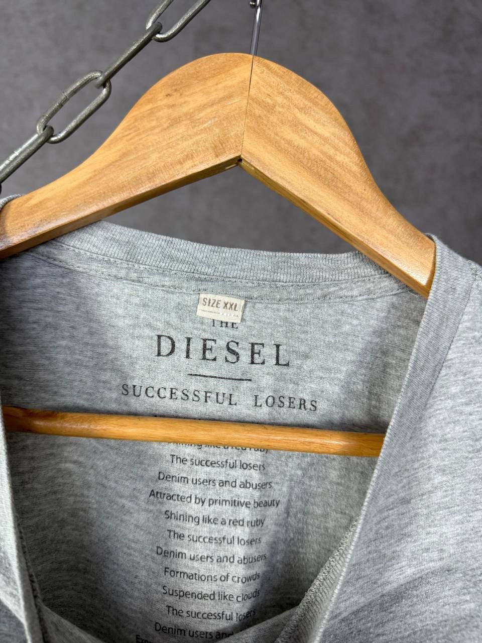 Diesel Diesel designer tee Size US XL / EU 56 / 4 - 4 Thumbnail