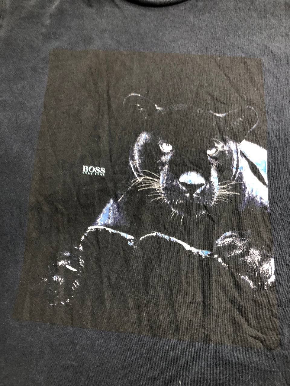 Hugo Boss × Vintage Vintage Japanese Style Hugo Boss T-shirts Big Logo Size US L / EU 52-54 / 3 - 12 Thumbnail