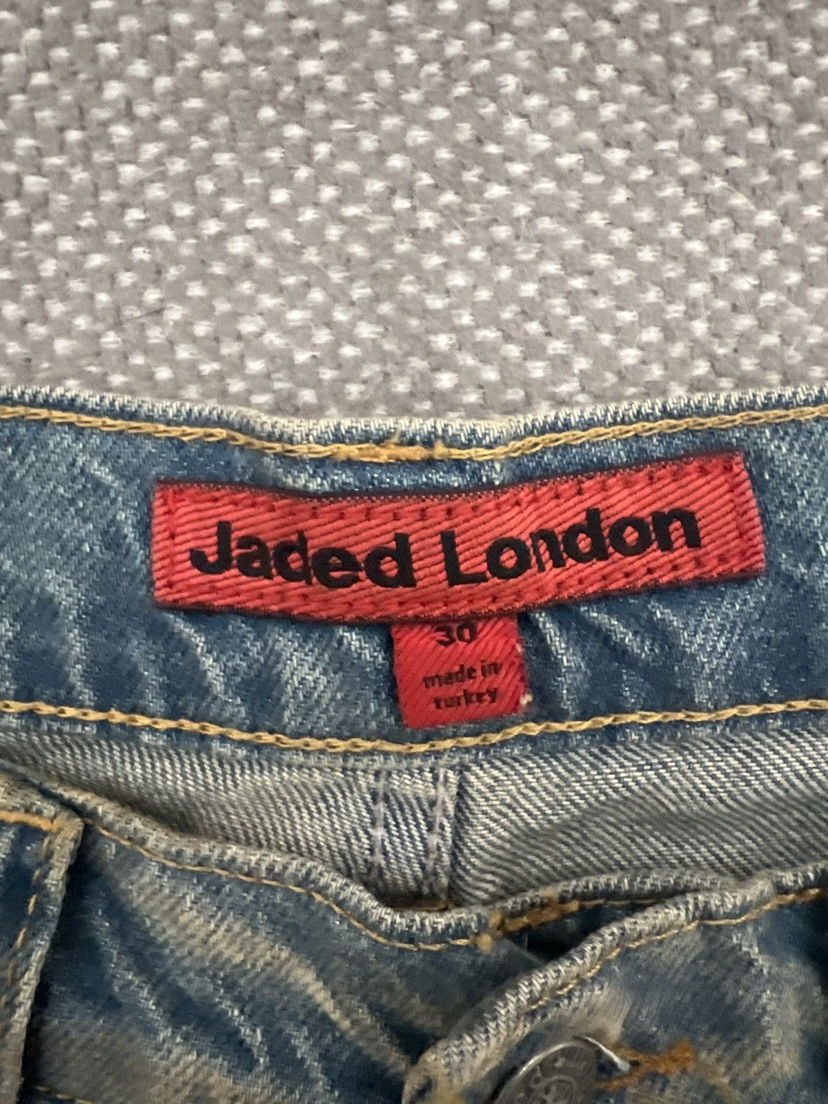 Jaded London Jaded London Colossus Mud Wash Denim | Grailed