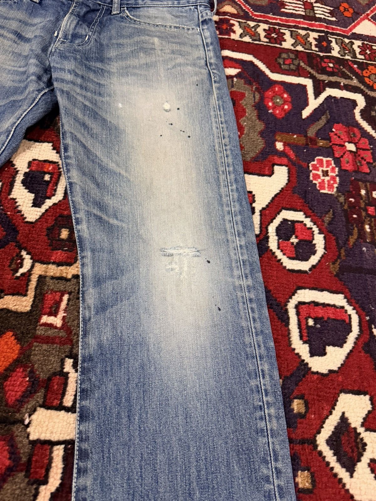 Vanquish Vanquish Japan Tokyo distressed jeans Size US 34 / EU 50 - 8 Thumbnail