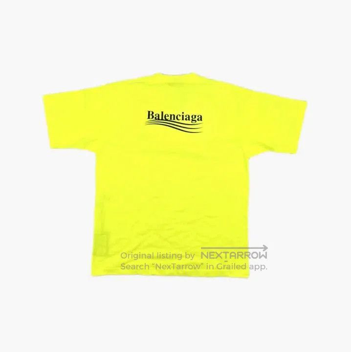 Balenciaga Balenciaga Logo Print Short Sleeve T. Size US S / EU 44-46 / 1 - 3 Thumbnail