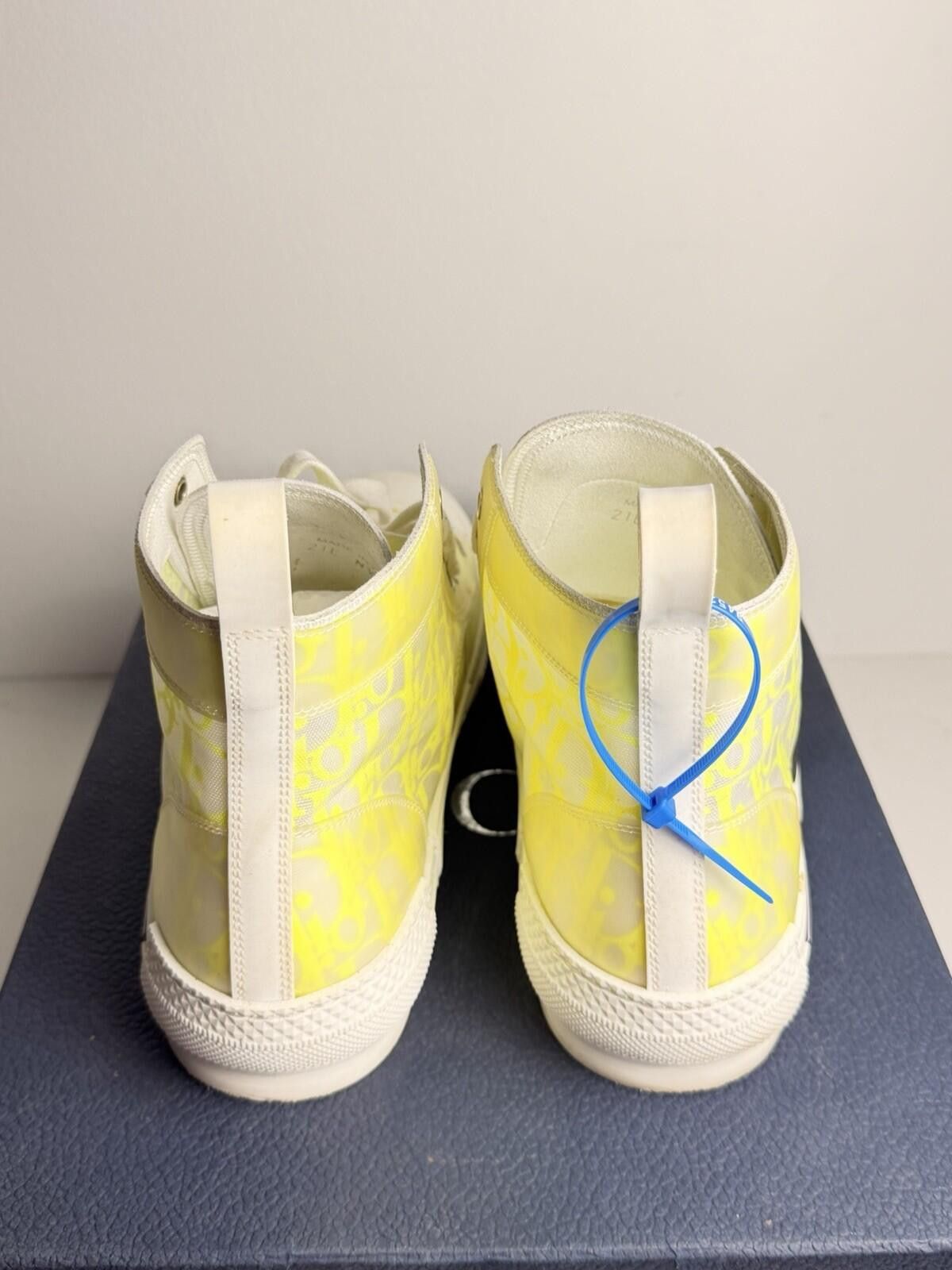 Dior Dior B23 High-Top Sneakers Oblique Canvas SZ 44 (US 11) Size US 11 / EU 44 - 4 Thumbnail