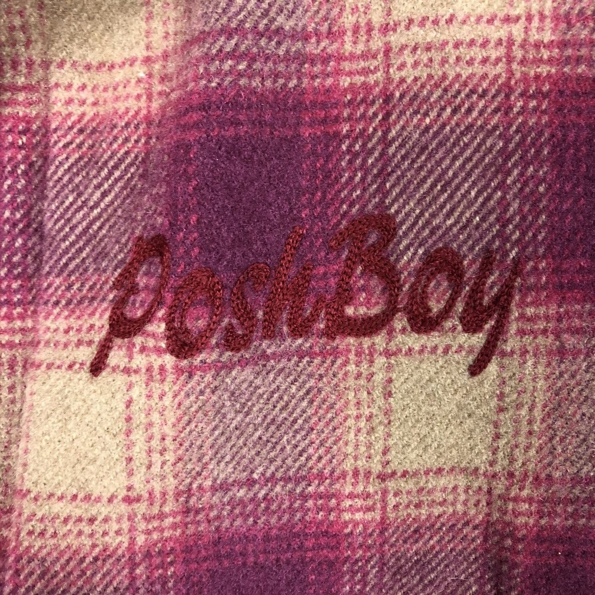 Hysteric Glamour 🔥VINTAGE CHORE WOOL WORKER JACKET POSHBOY BIG LOGO TARTAN Size US L / EU 52-54 / 3 - 19 Thumbnail