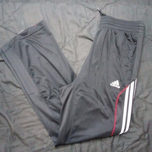 Adidas Adidas 3 Striped Sweatpants Joggers Trainers Size US 30 / EU 46 - 1 Thumbnail
